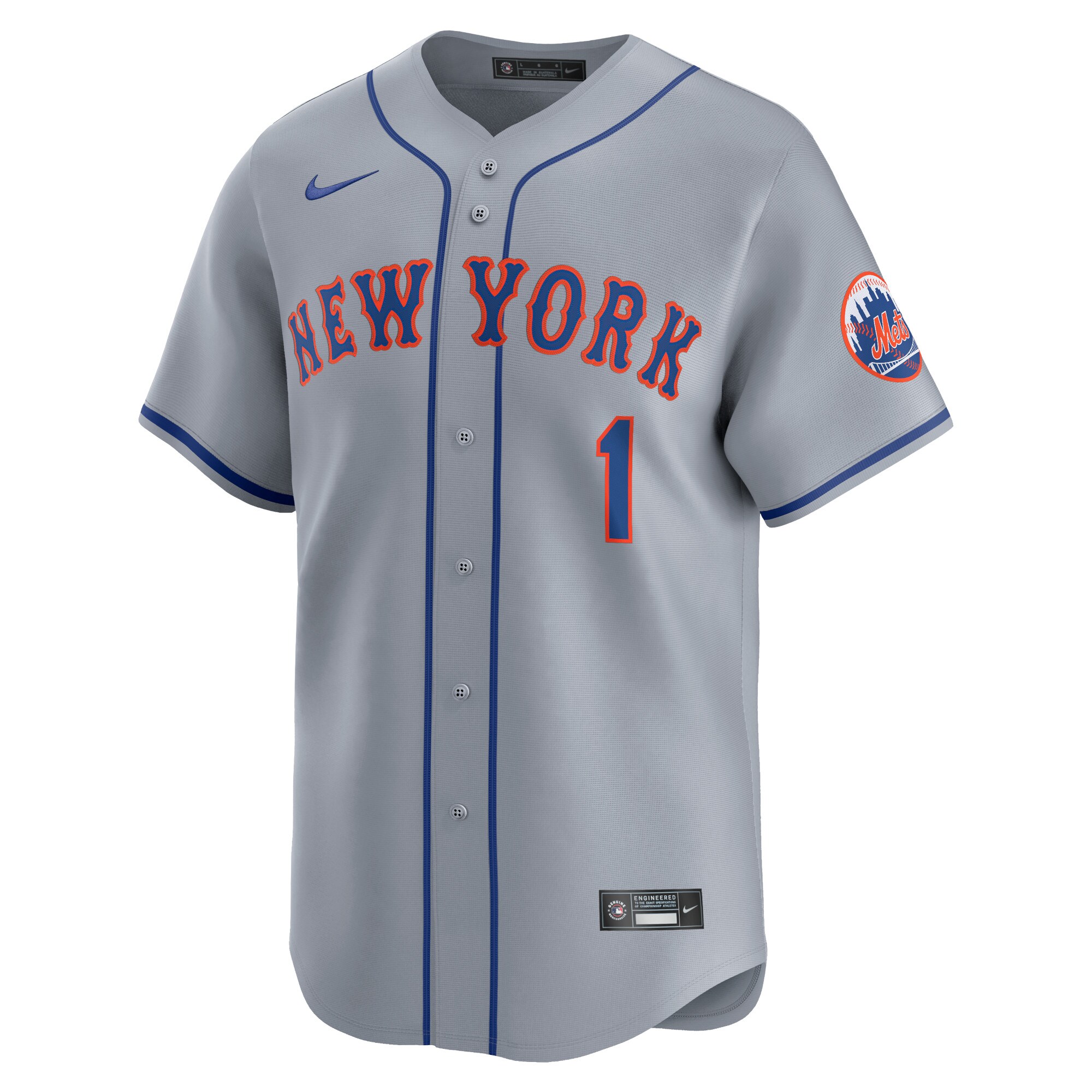 Jeff McNeil New York Mets  Away Limited Player Jersey - Gray