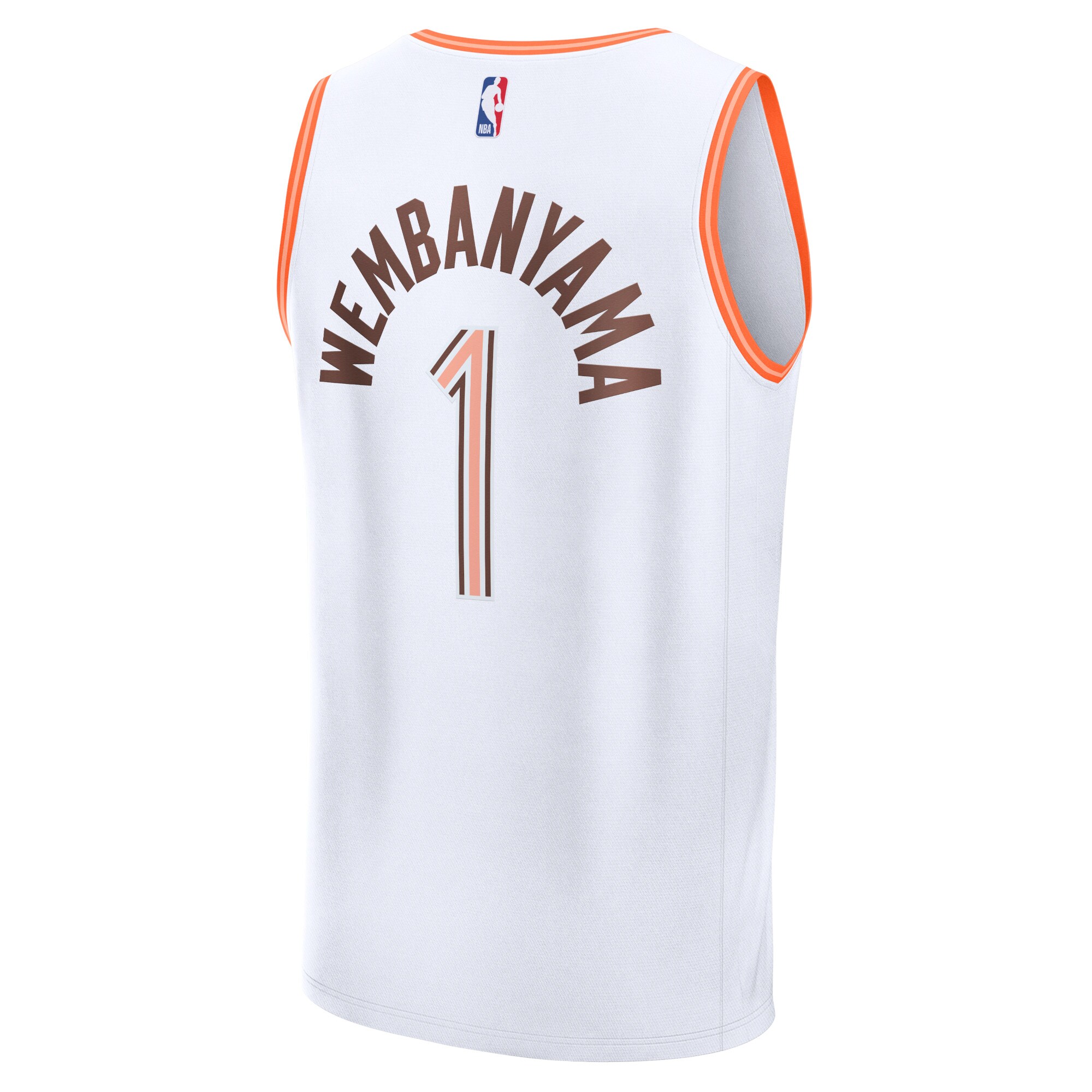 Victor Wembanyama San Antonio Spurs Fanatics Fast Break Jersey - White - City Edition