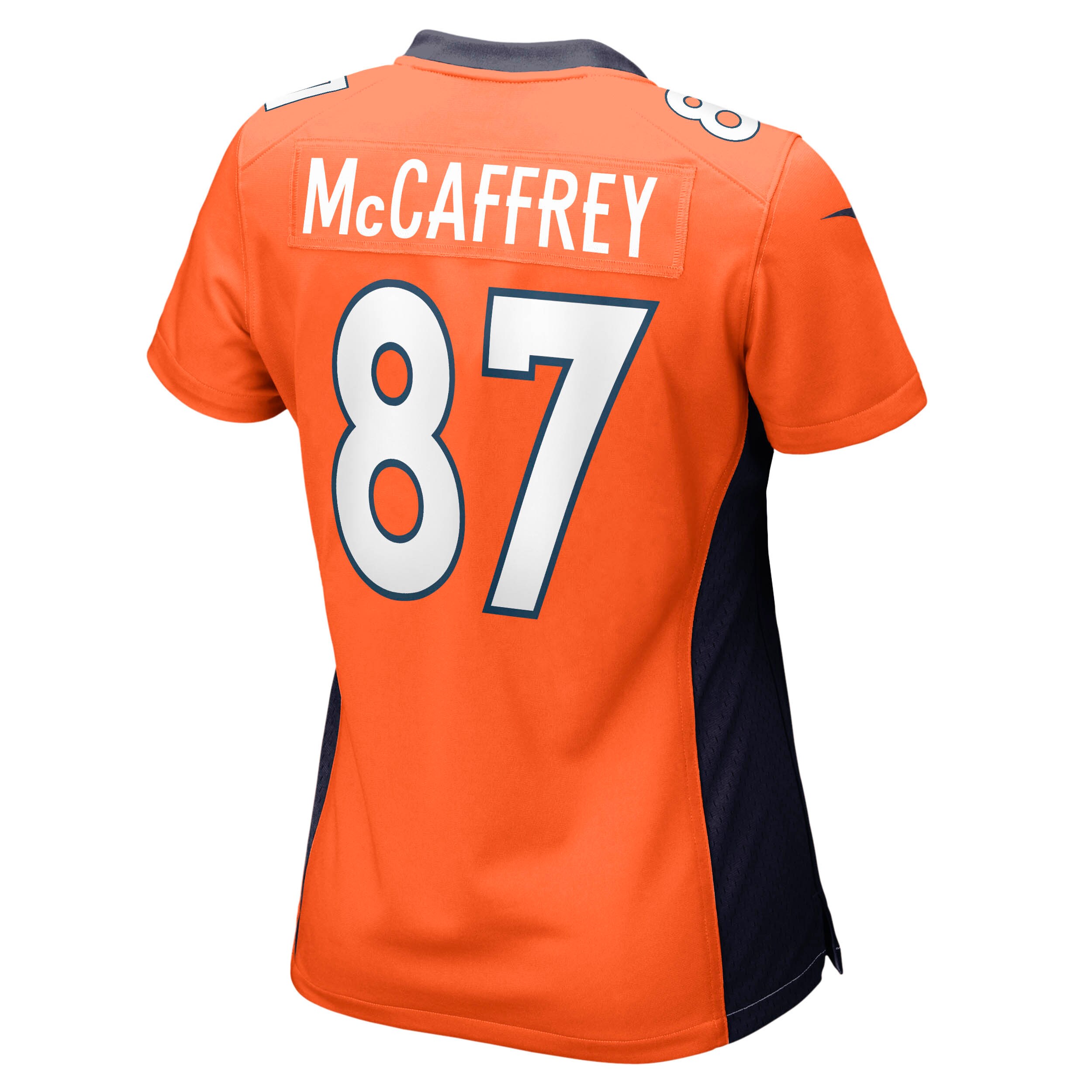 Ed McCaffrey Denver Broncos  Women's Game Retired Player Jersey - Orange