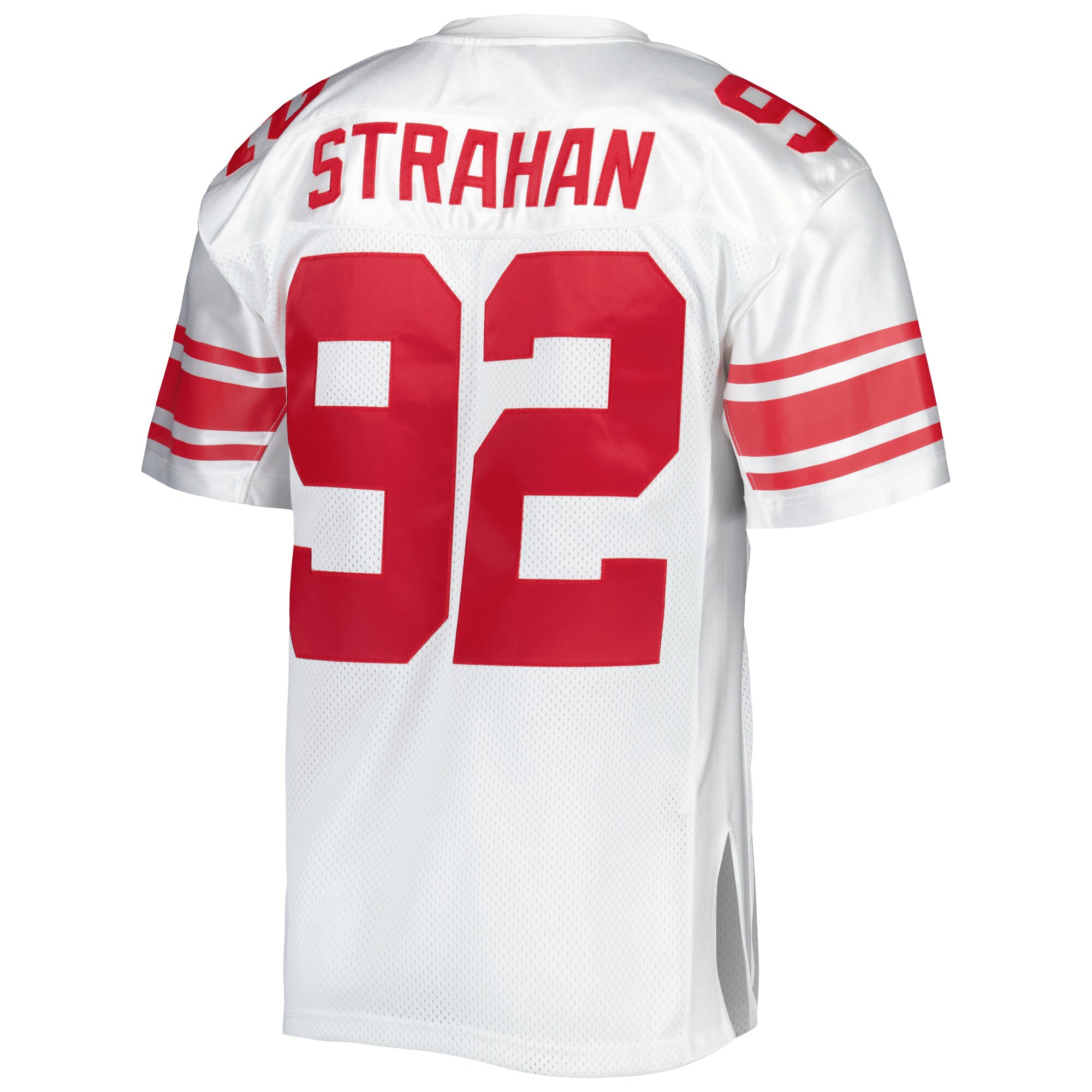 Michael Strahan New York Giants 2007 Mitchell & Ness Authentic Throwback Retired Player Jersey - White