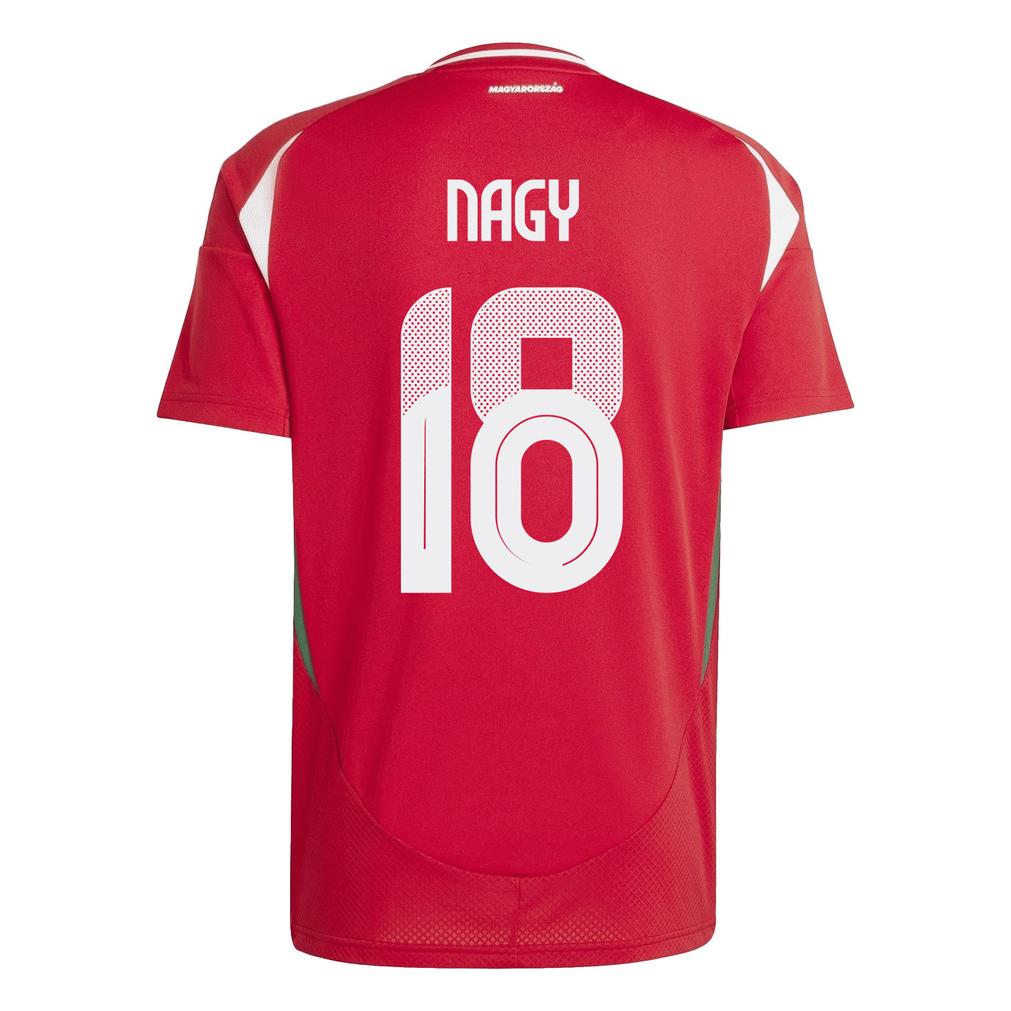 Zsolt Nagy 18 Hungary National Team 2024/25 Home Men Jersey - Red