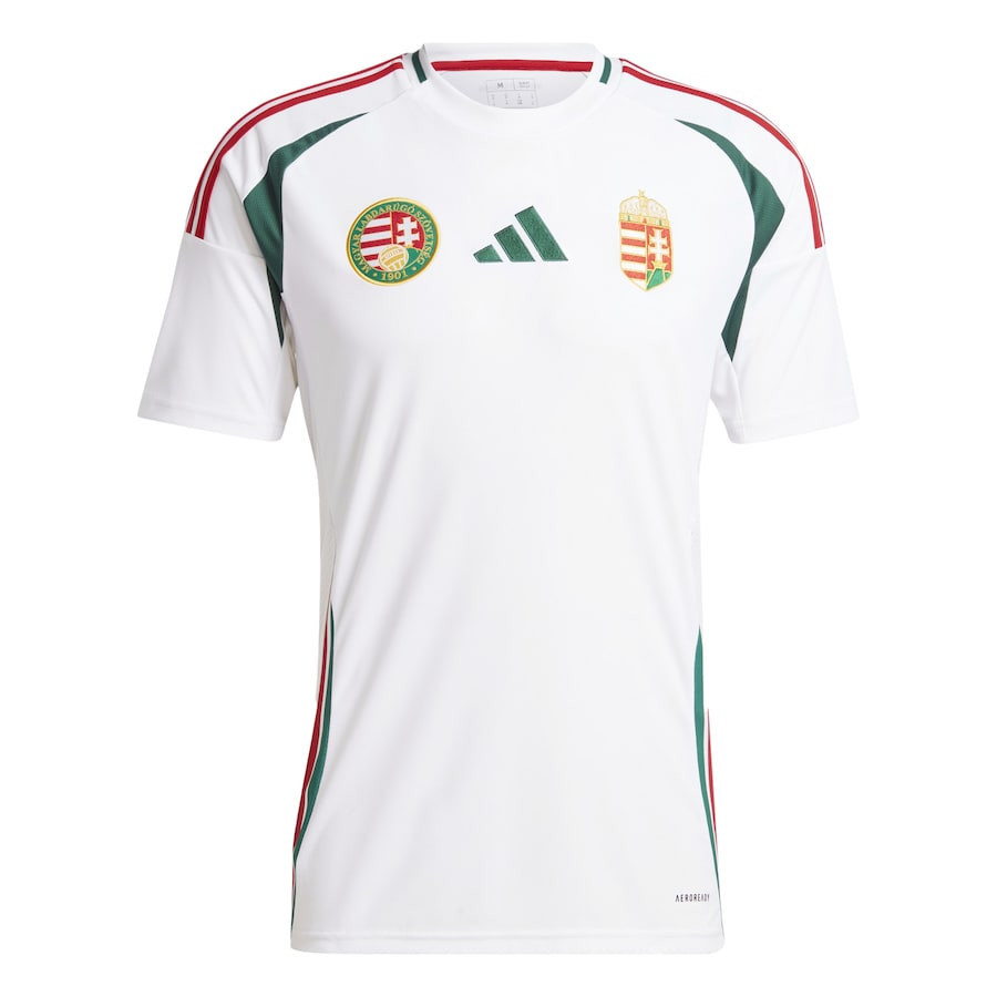 Hungary National Team 2024 Away Stadium Men Jersey - White