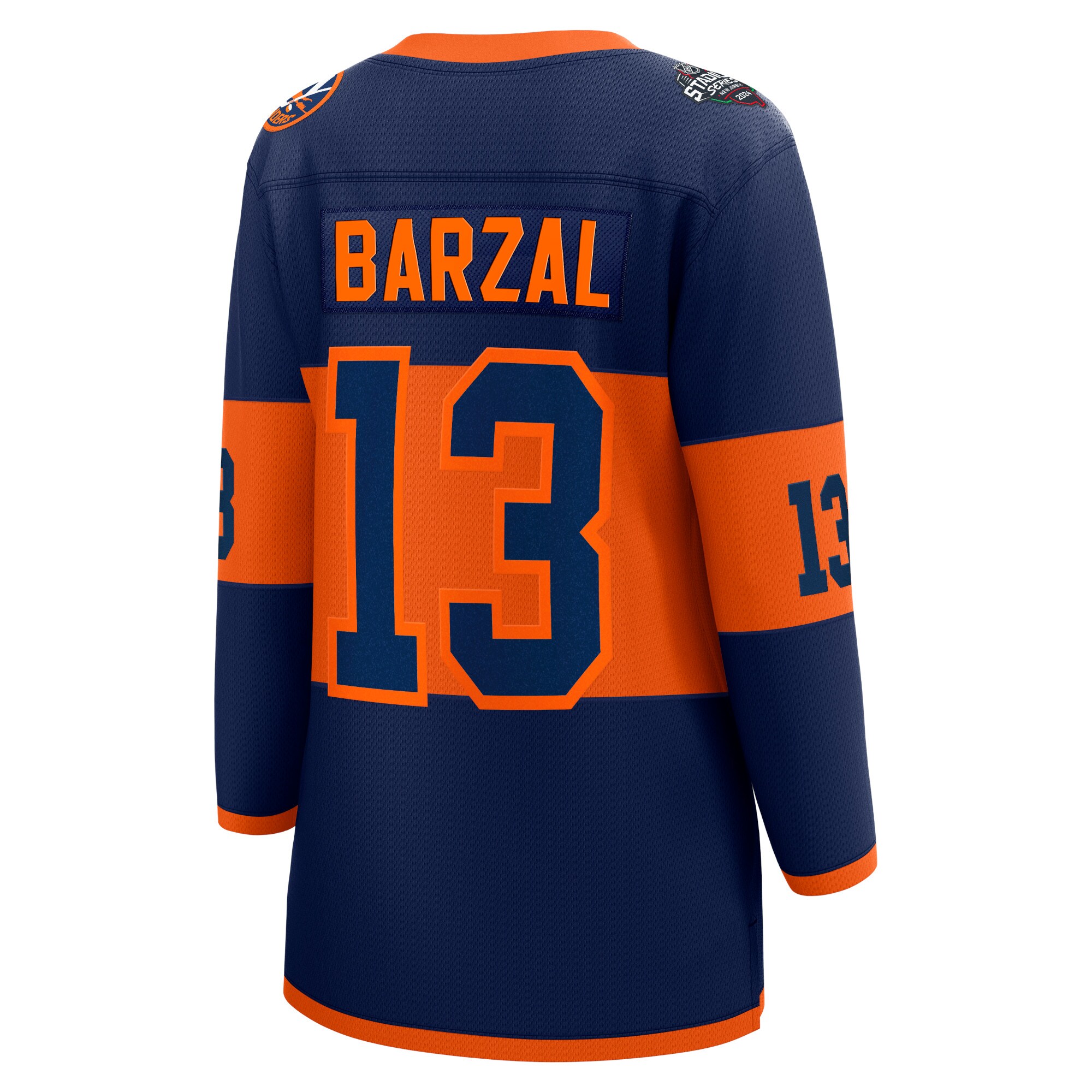 Mathew Barzal New York Islanders Fanatics Women's 2024 NHL Stadium Series Breakaway Player Jersey\u00c2\u00a0\u00e2\u20ac\u201c Navy