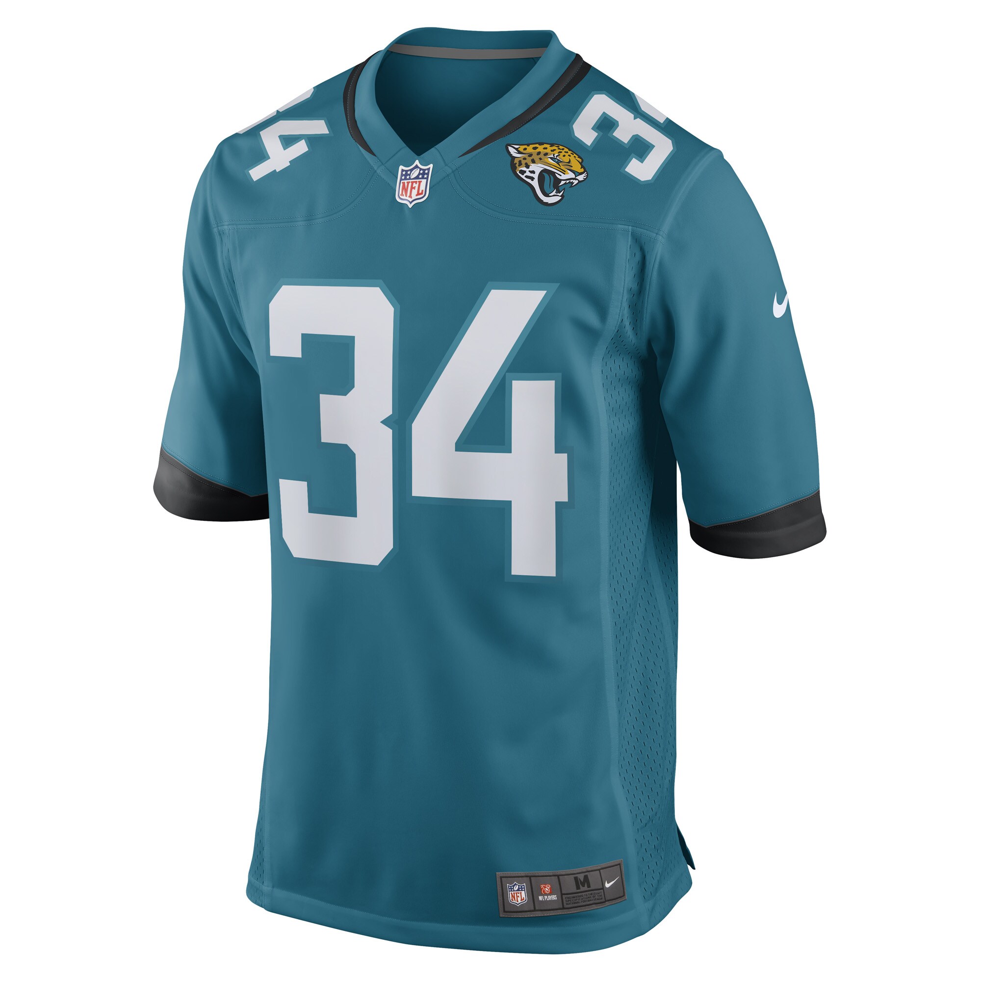 Gregory Junior Jacksonville Jaguars  Team Game Player Jersey - Teal