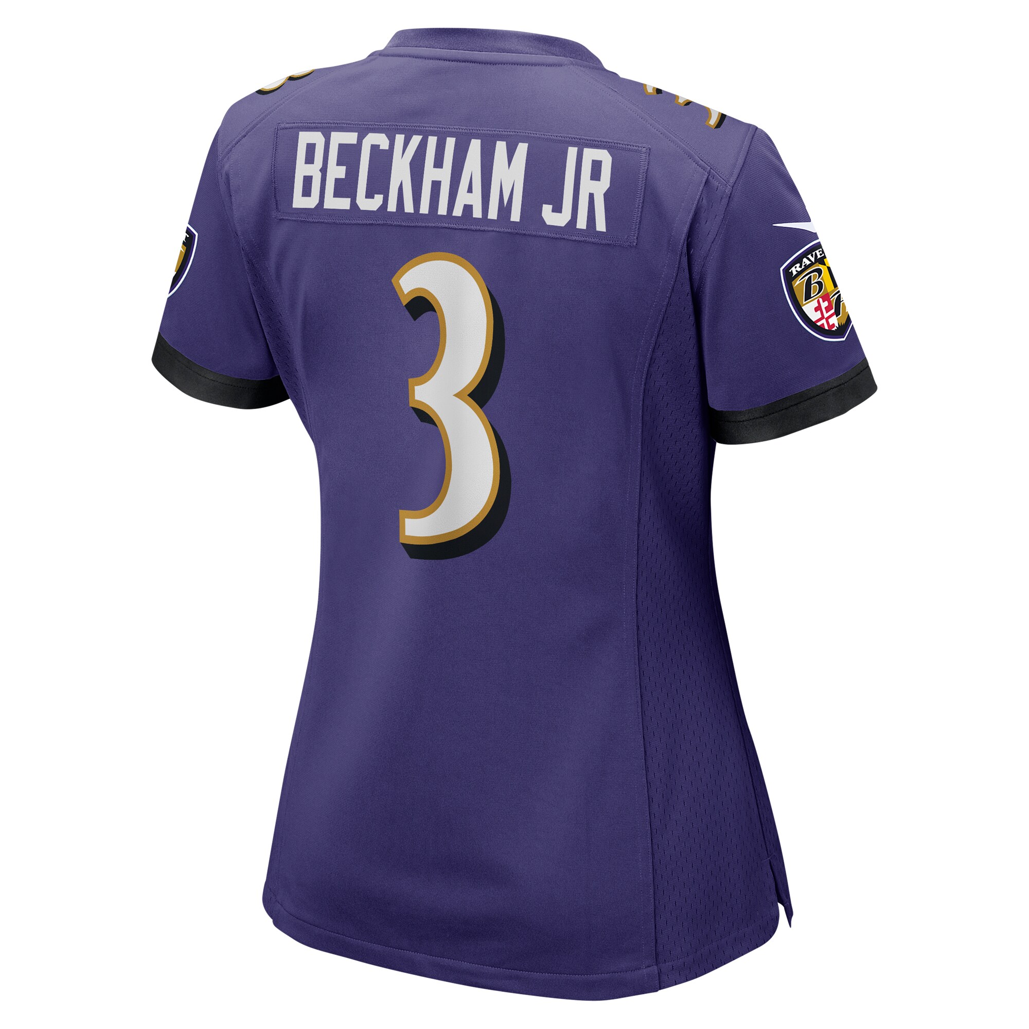 Odell Beckham Jr. Baltimore Ravens  Women's Game Jersey - Purple