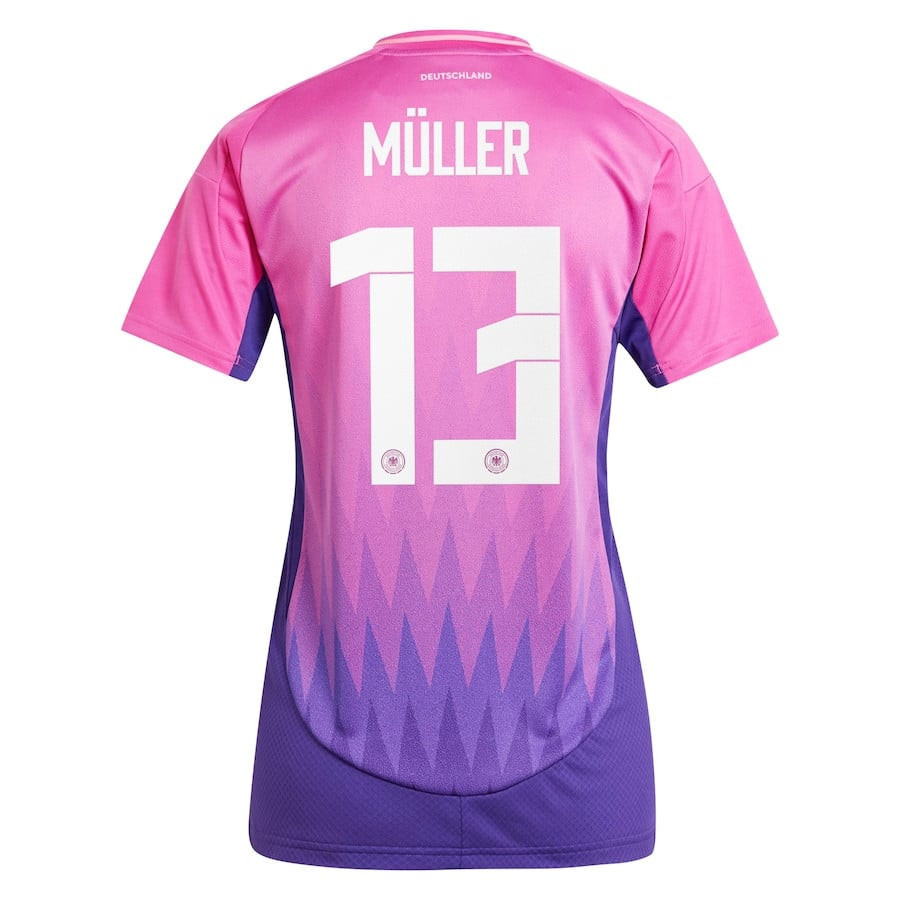 Thomas Müller 13 Germany National Team 2024 Away Women Jersey - Pink