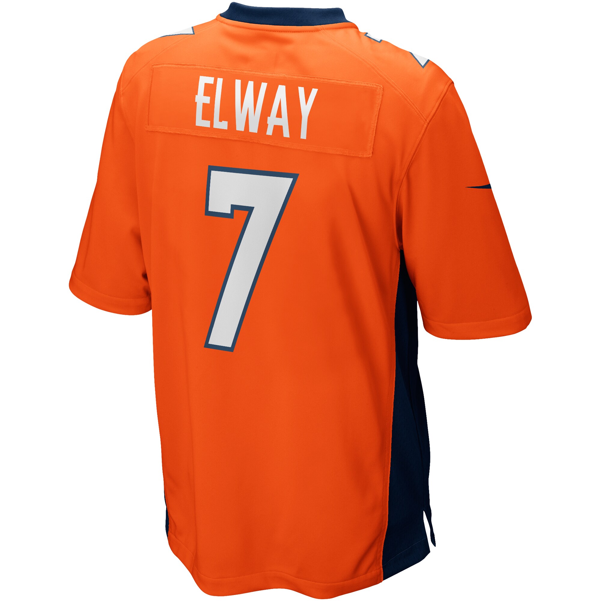 John Elway Denver Broncos  Game Retired Player Jersey - Orange