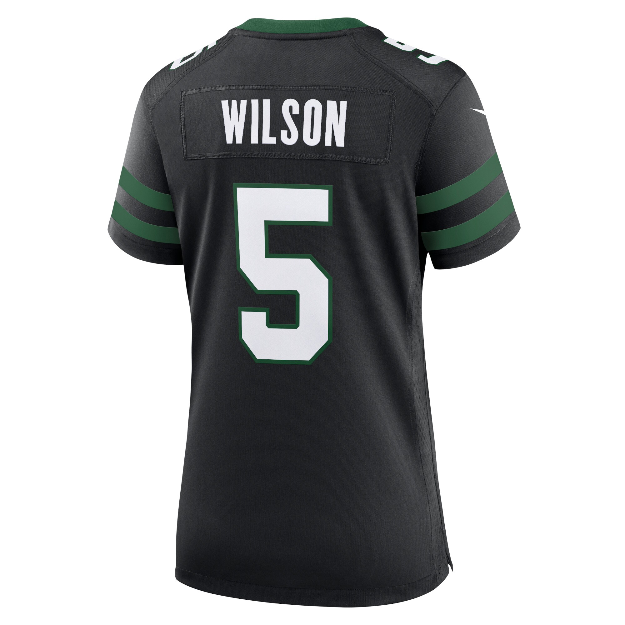 Garrett Wilson New York Jets  Women's Alternate Game Jersey - Legacy Black