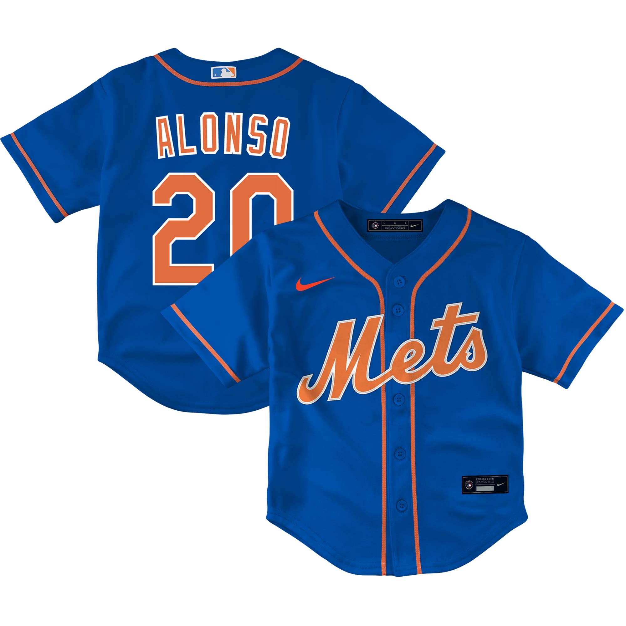 Pete Alonso New York Mets  Toddler Alternate Replica Player Jersey - Royal