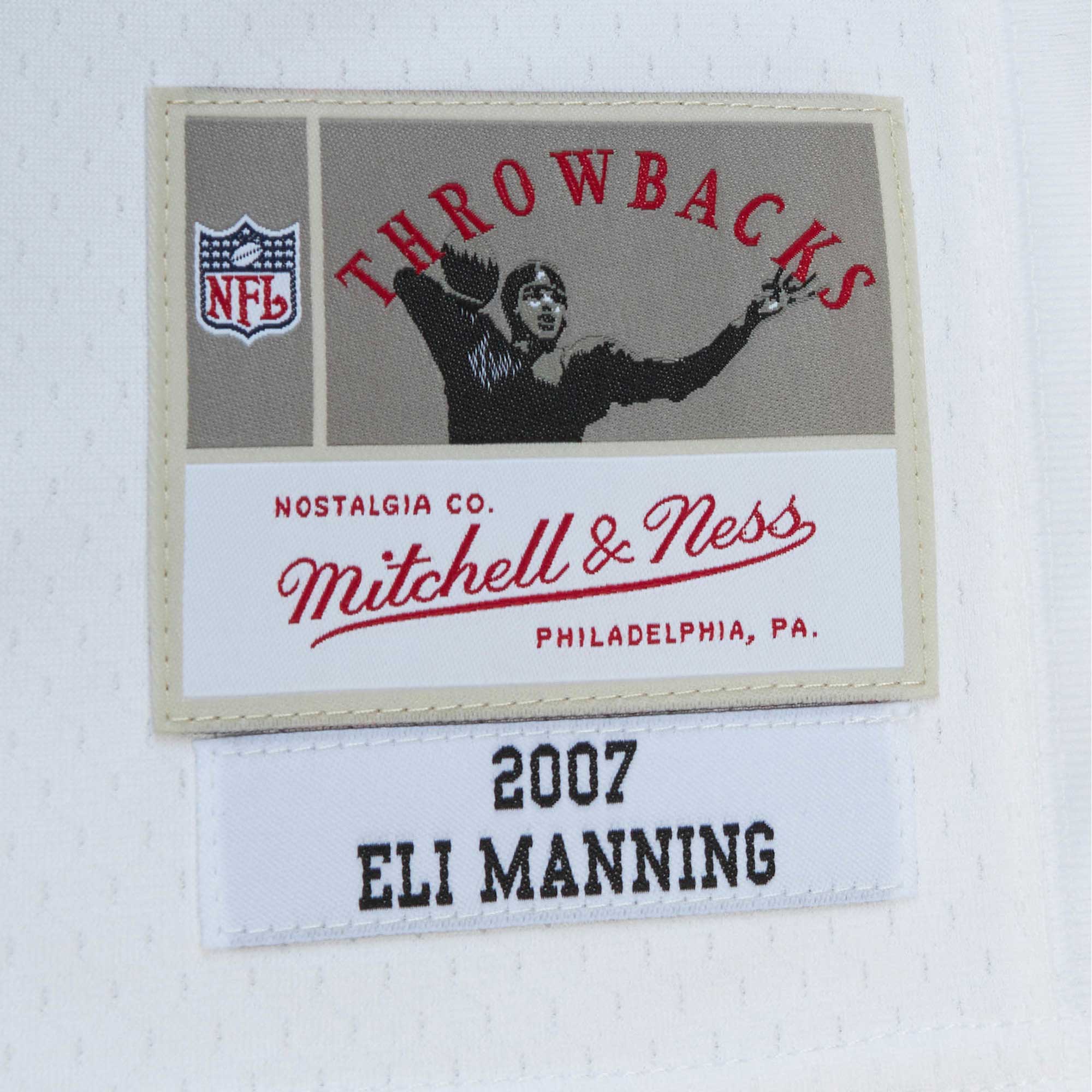 Eli Manning New York Giants Mitchell & Ness Legacy Replica Jersey - White