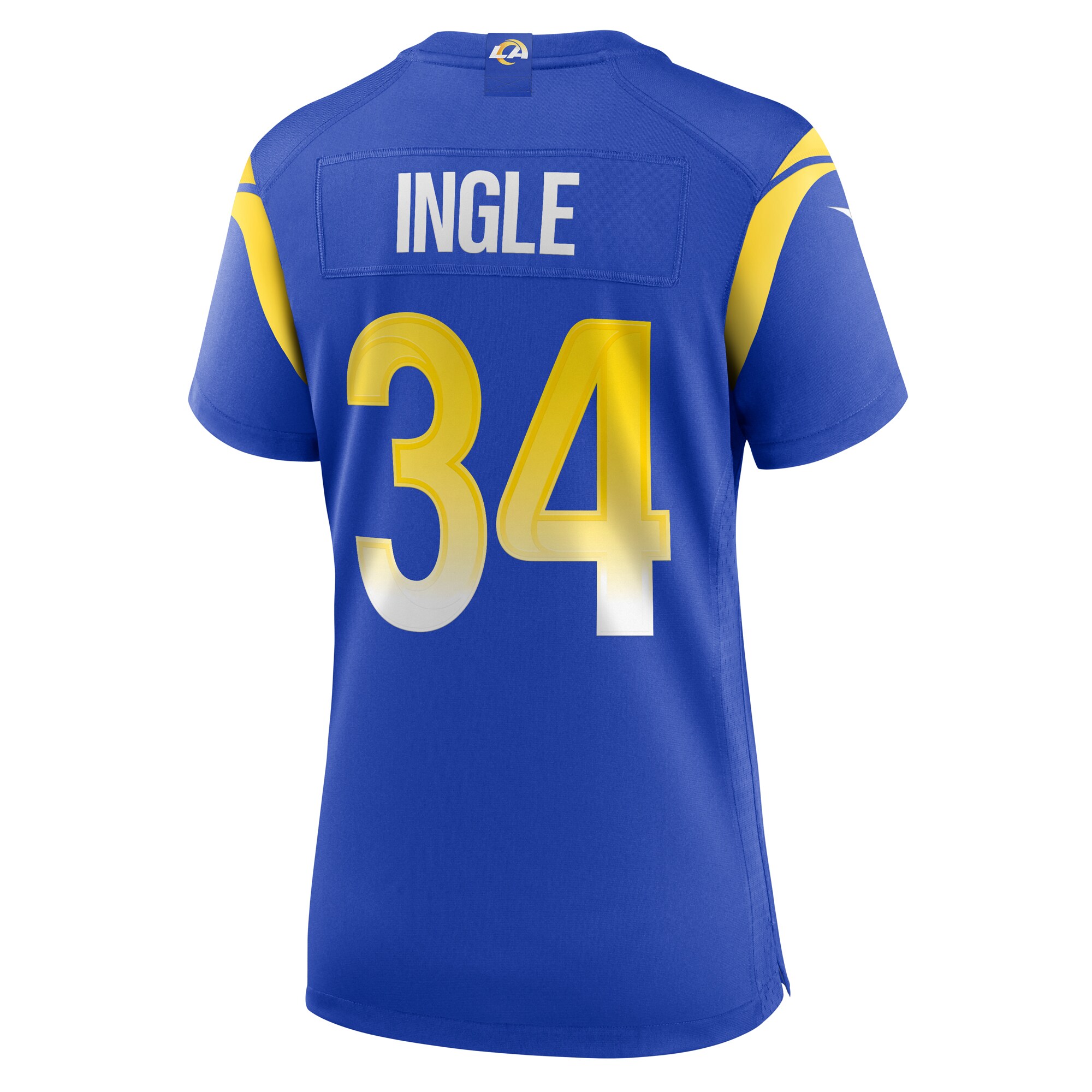Tanner Ingle Los Angeles Rams  Women's Home Game Jersey - Royal