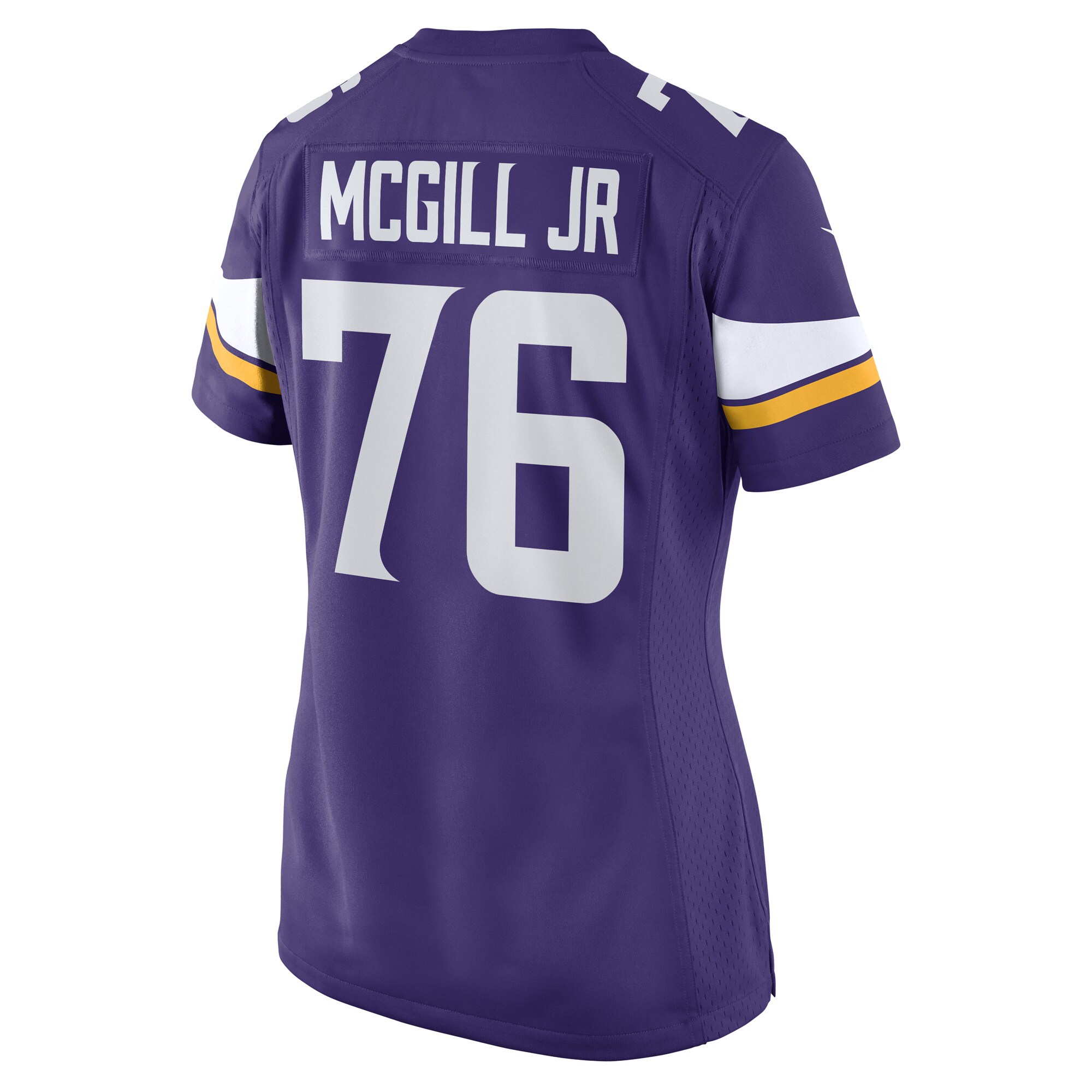 T.Y. McGill Jr. Minnesota Vikings  Women's Game Player Jersey - Purple