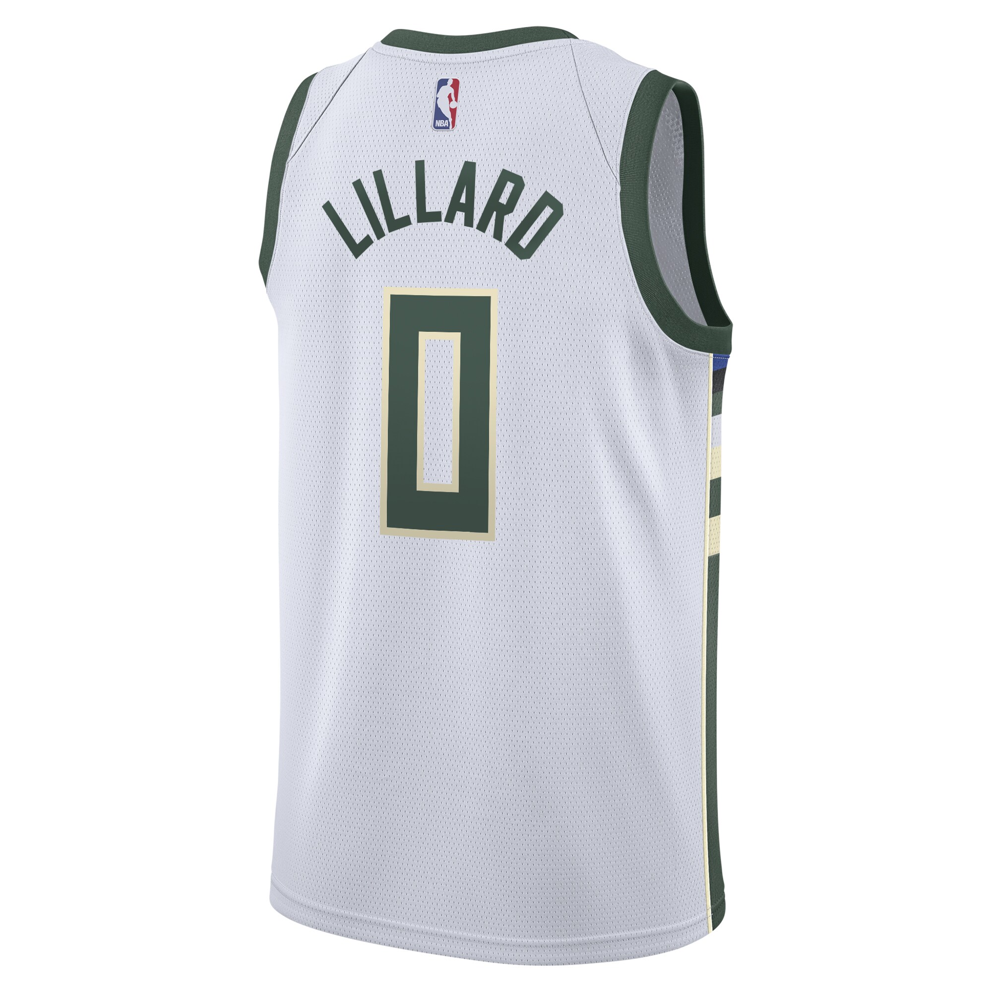 Damian Lillard Milwaukee Bucks  Unisex  Swingman Player Jersey - Association Edition - White