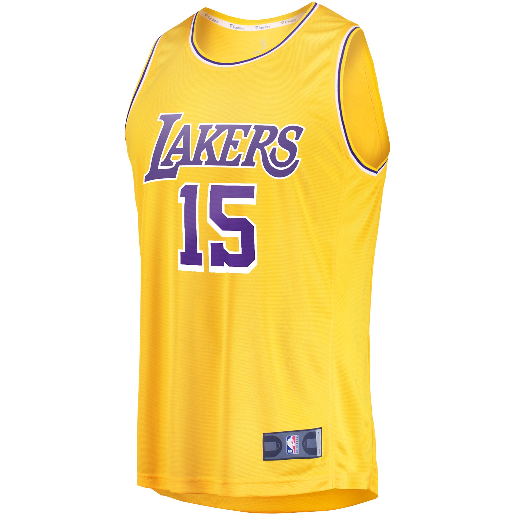 Austin Reaves Los Angeles Lakers Fanatics Youth Fast Break Player Jersey - Icon Edition - Gold
