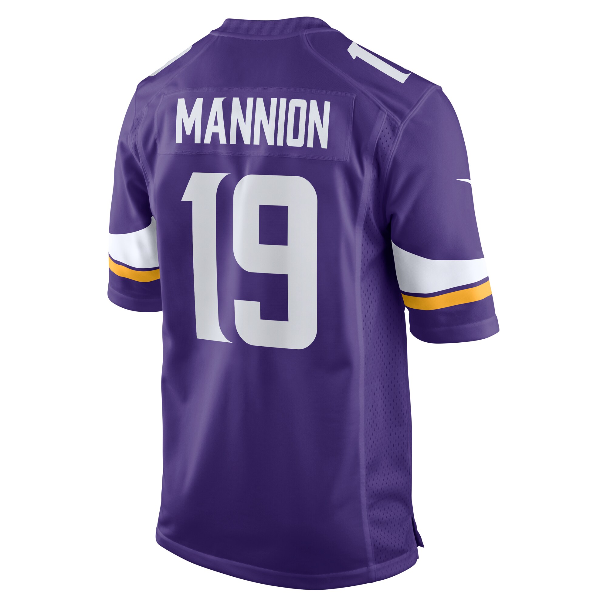 Sean Mannion Minnesota Vikings   Game Jersey -  Purple