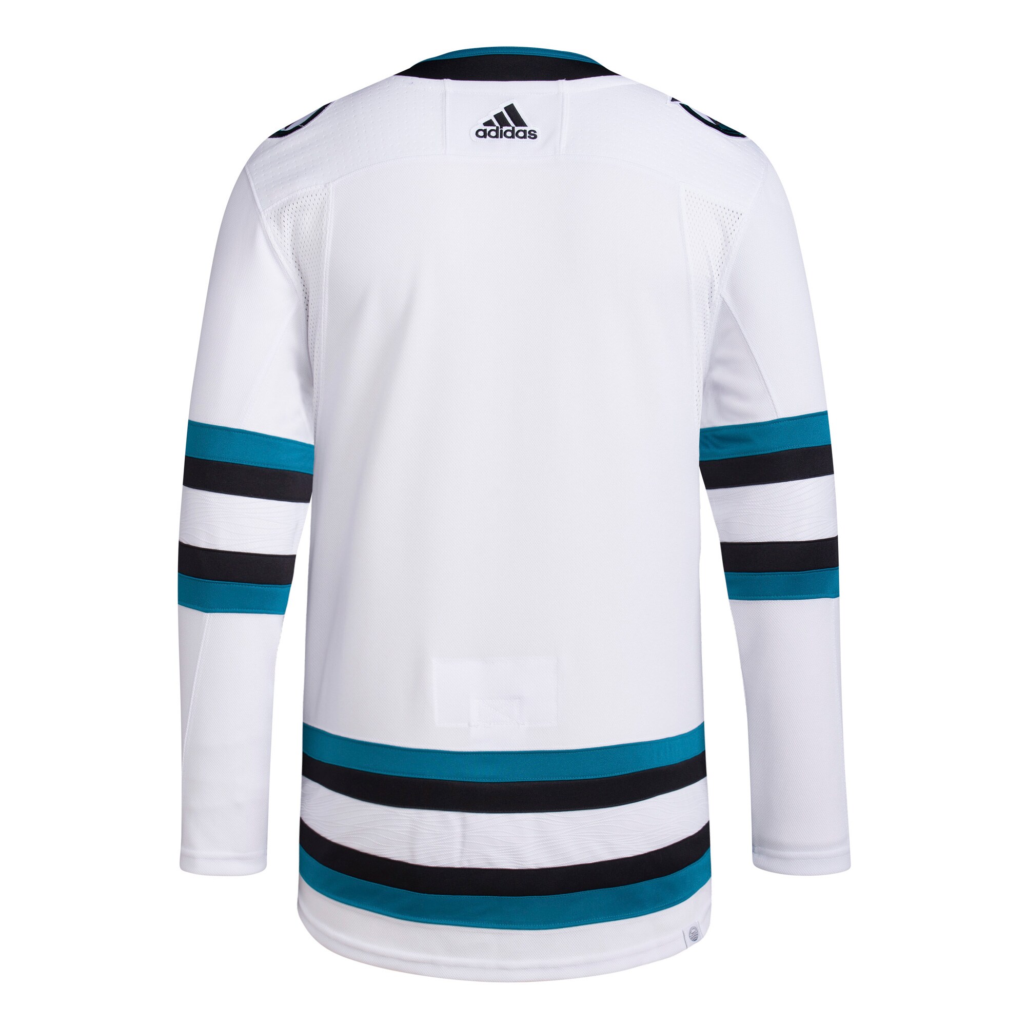 San Jose Sharks adidas Men's Away Primegreen Authentic Jersey - White