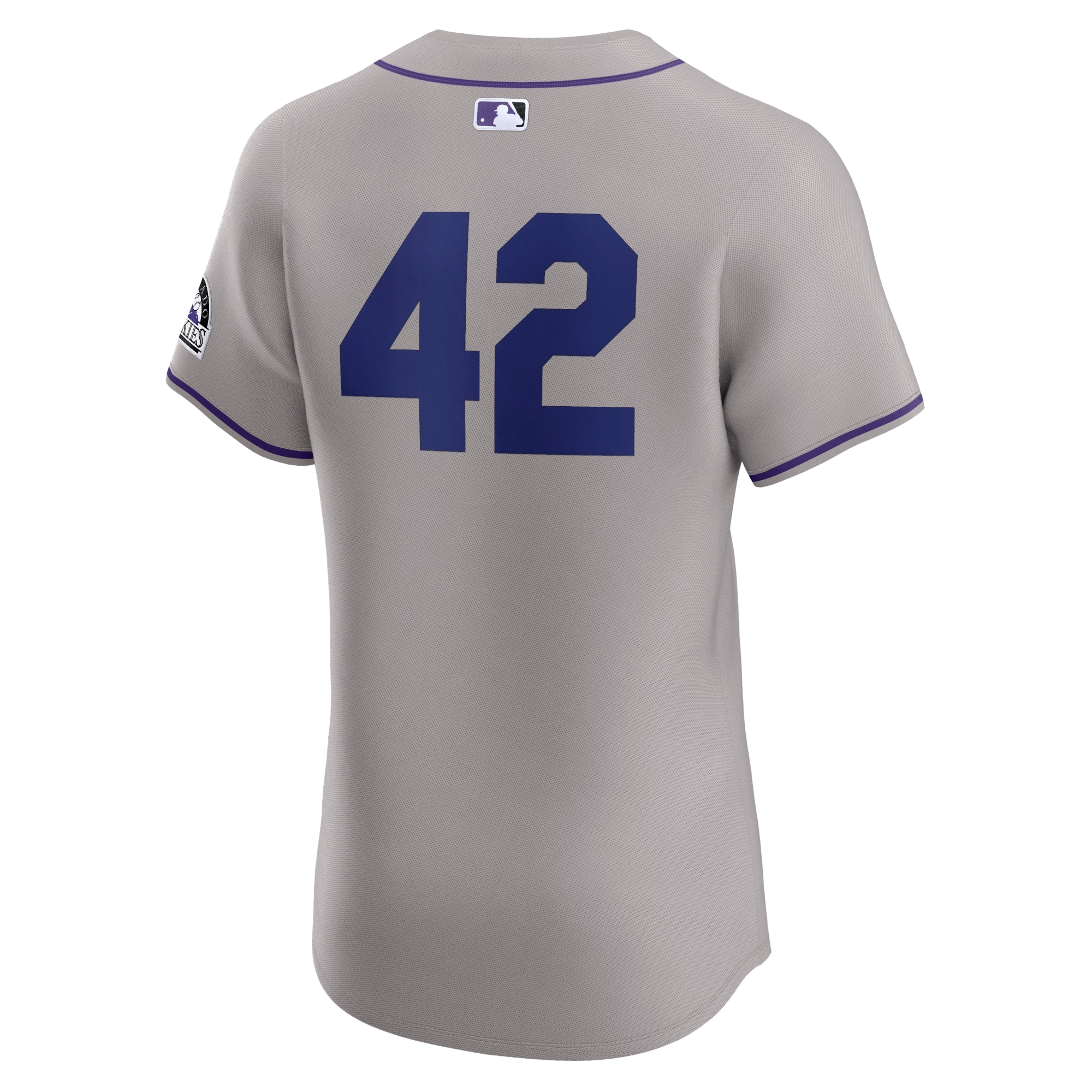 Colorado Rockies  Road 2024 Jackie Robinson Day Elite Jersey - Gray