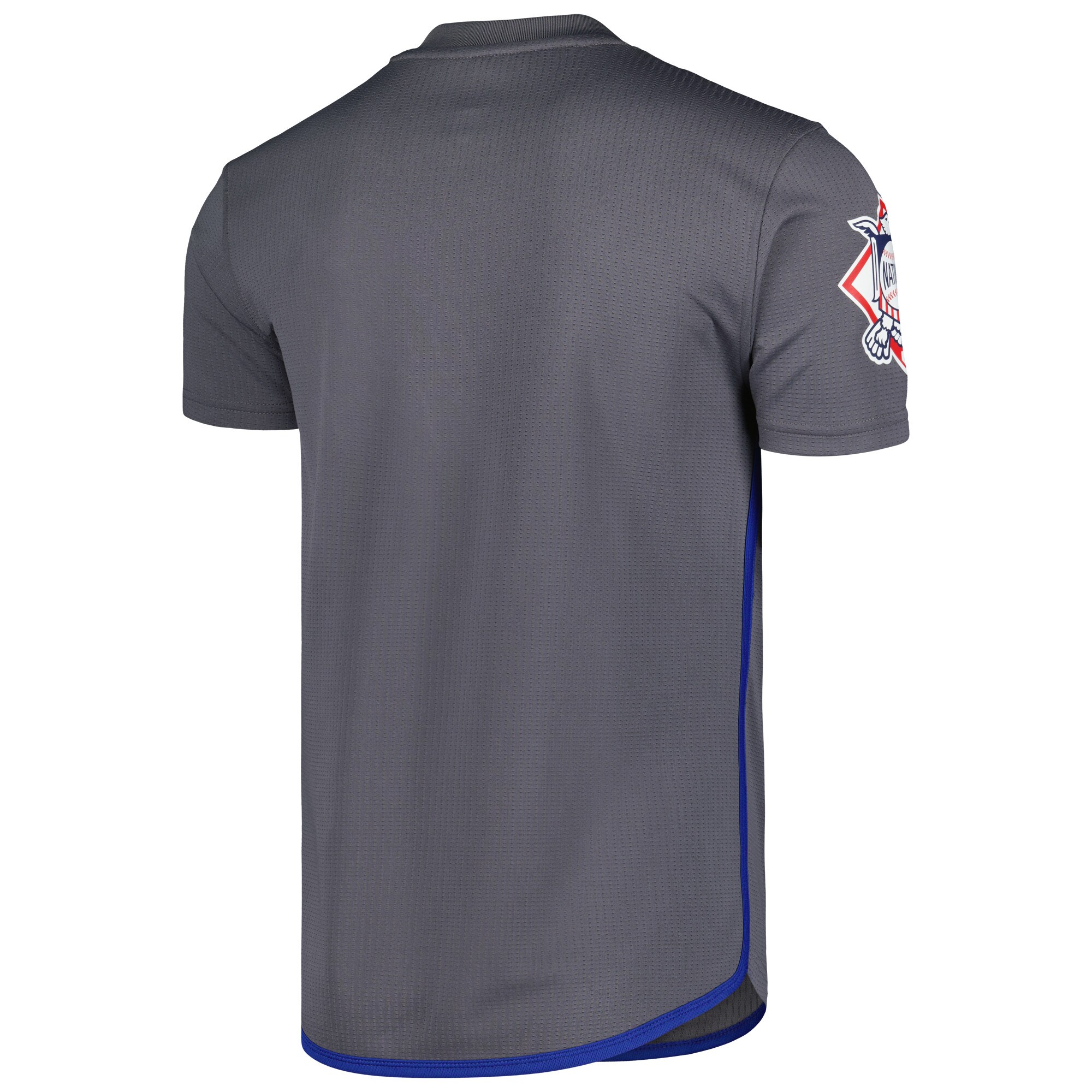 Los Angeles Dodgers Stitches  Team V-Neck Jersey - Charcoal