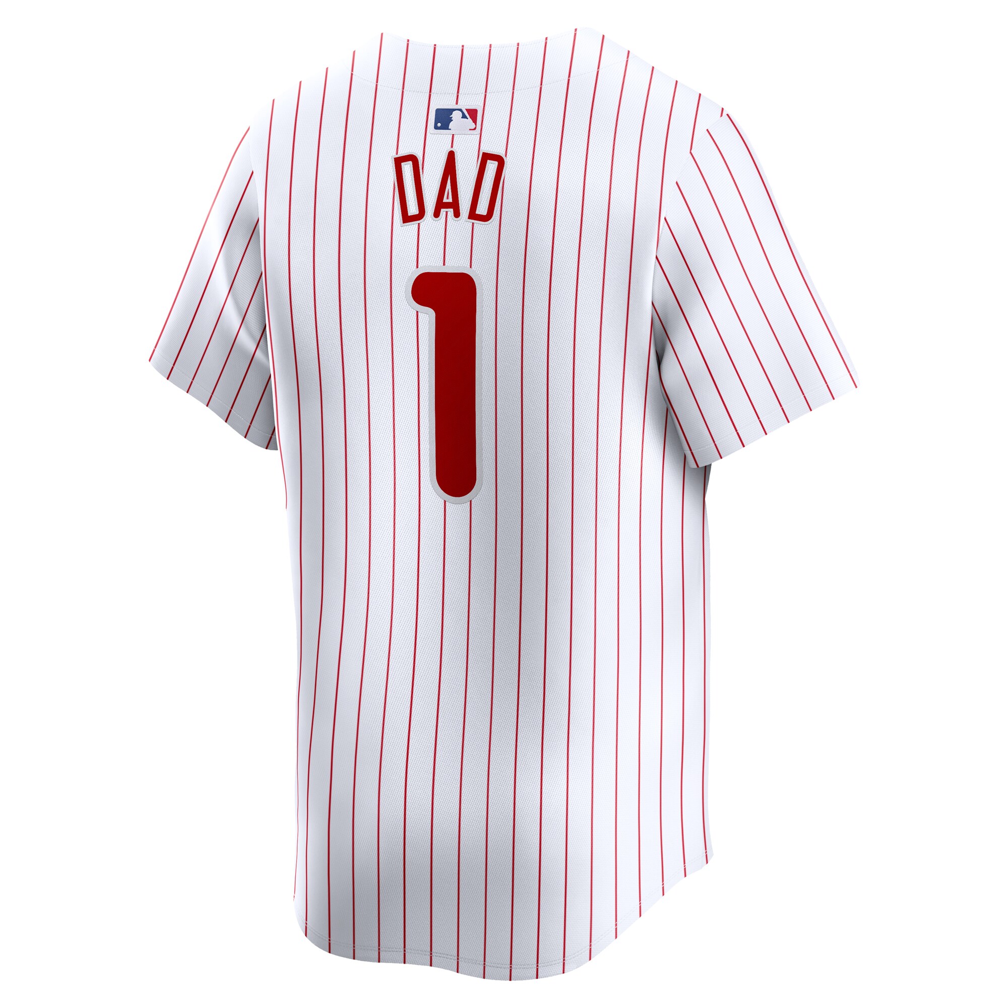 Philadelphia Phillies  #1 Dad Home Limited Jersey - White