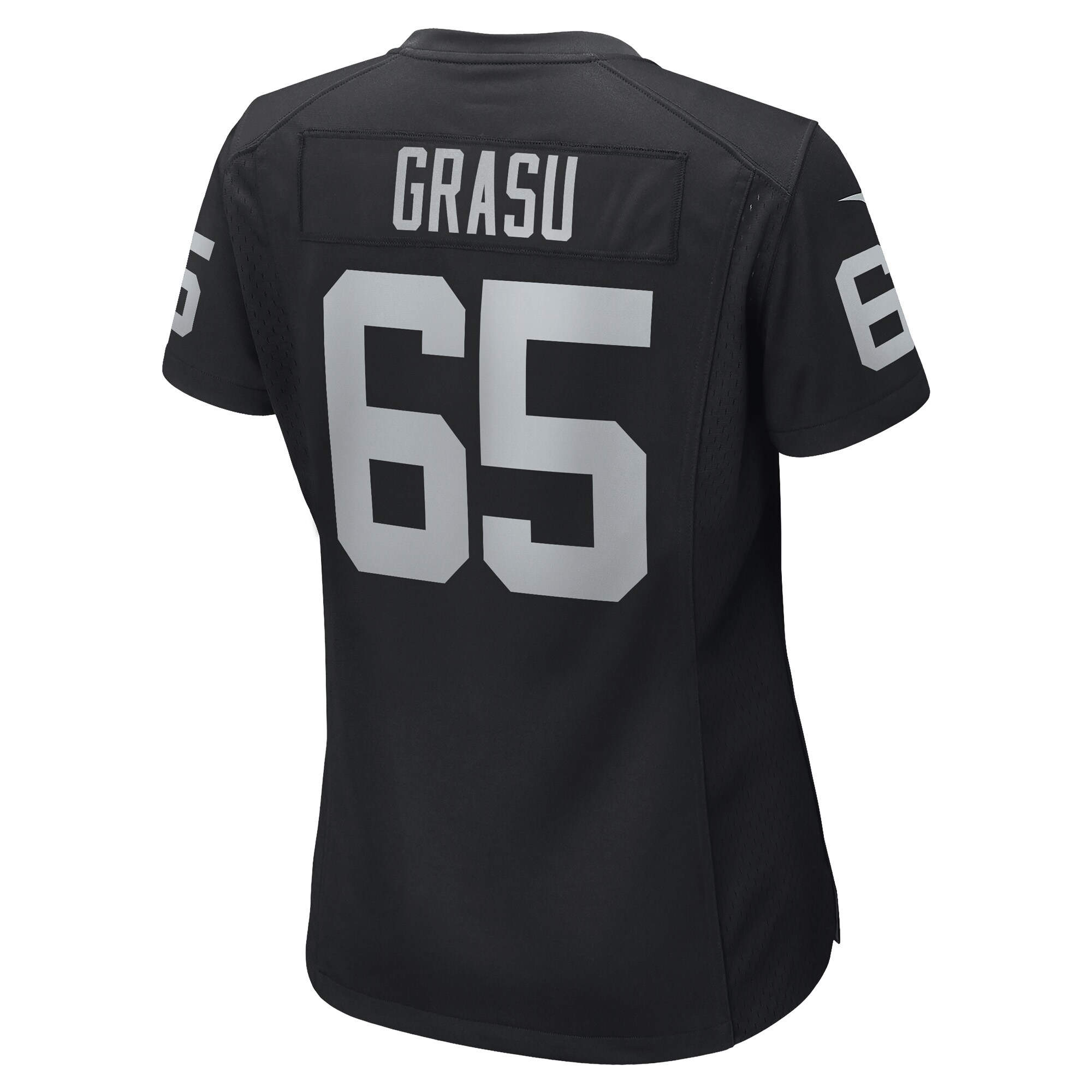 Hroniss Grasu Las Vegas Raiders  Women's Game Player Jersey - Black