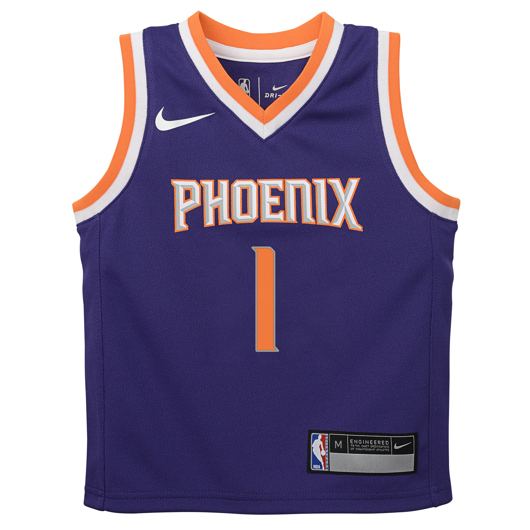 Devin Booker Phoenix Suns  Preschool Replica Jersey Purple - Icon Edition