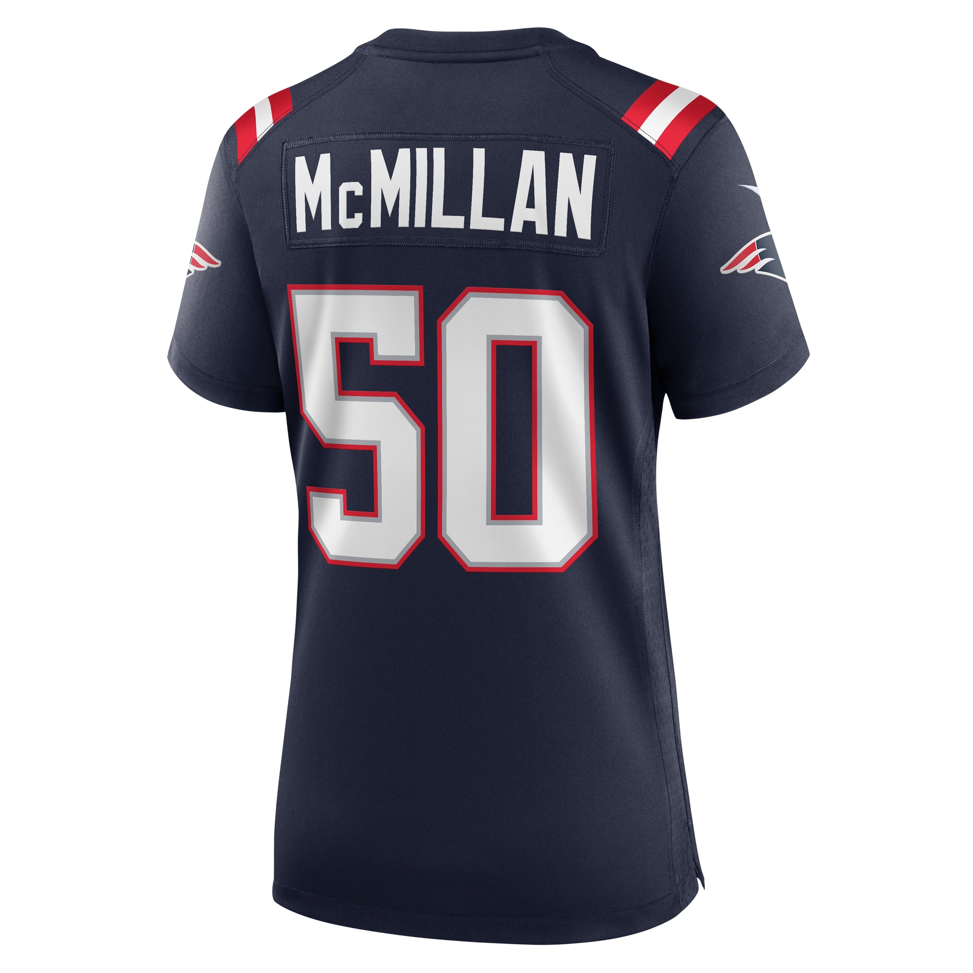 Raekwon McMillan New England Patriots  Women's Home Game Player Jersey - Navy