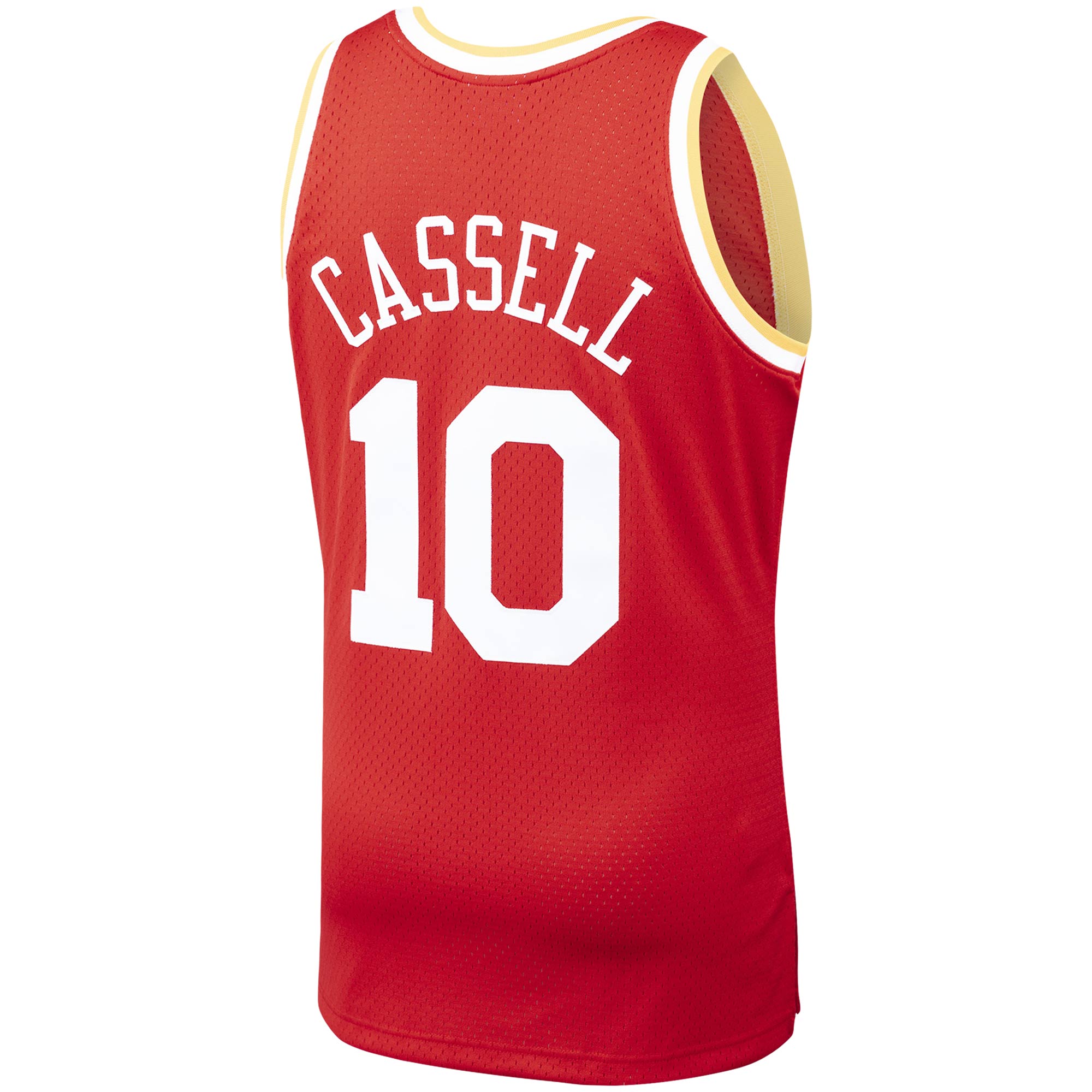 Sam Cassell Houston Rockets Mitchell & Ness 1993\/94 Hardwood Classics Swingman Jersey - Red