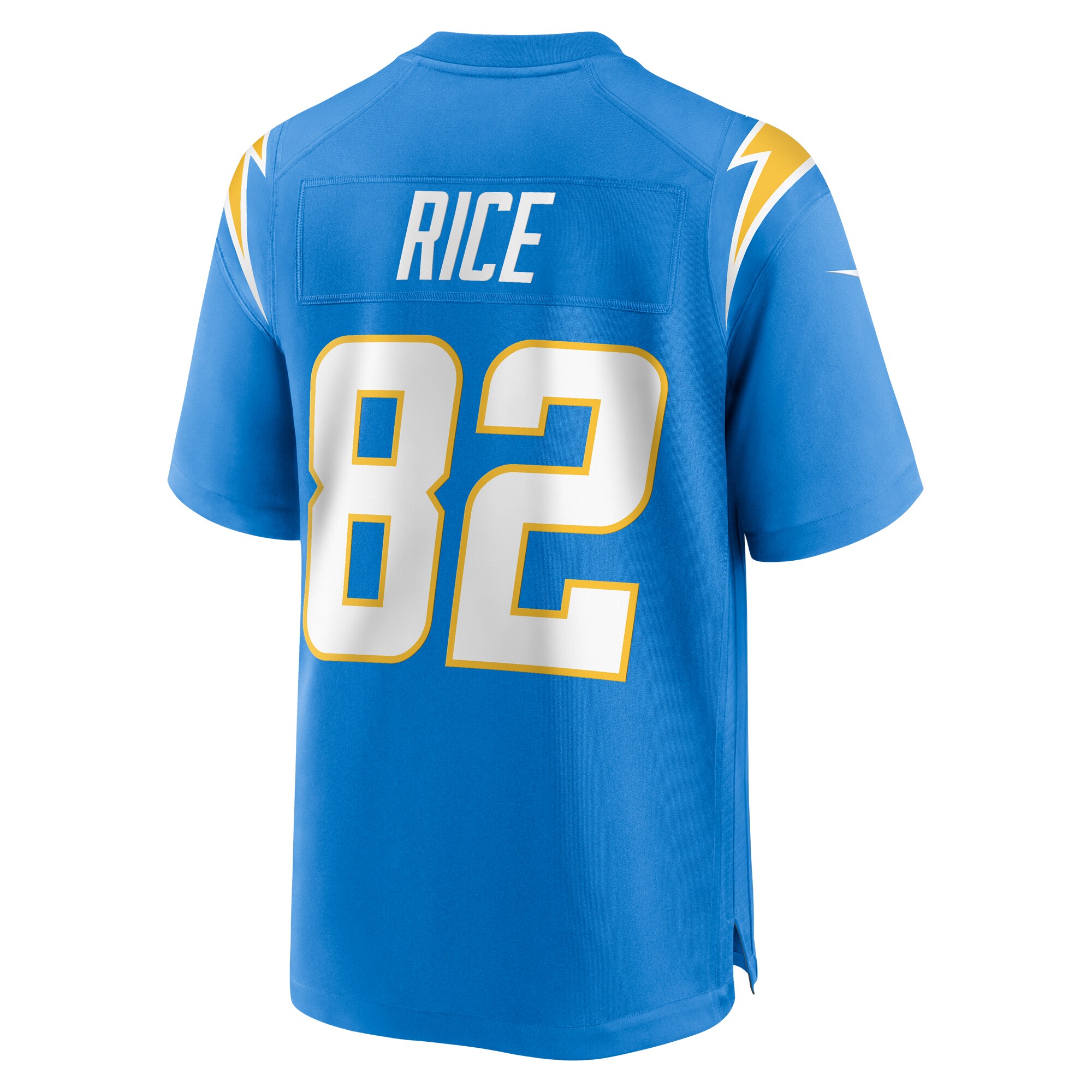 Brenden Rice Los Angeles Chargers  Team Game Jersey -  Powder Blue
