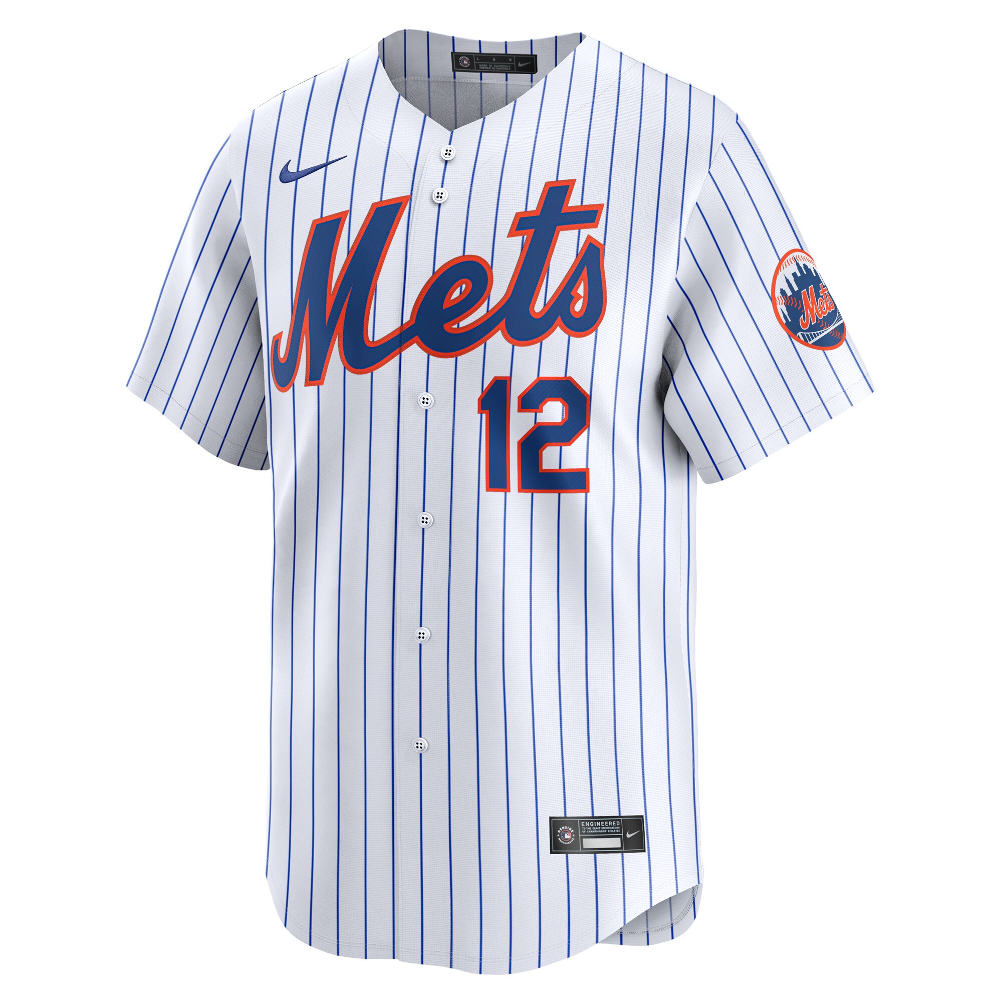 Francisco Lindor New York Mets  Youth Home Limited Player Jersey - White