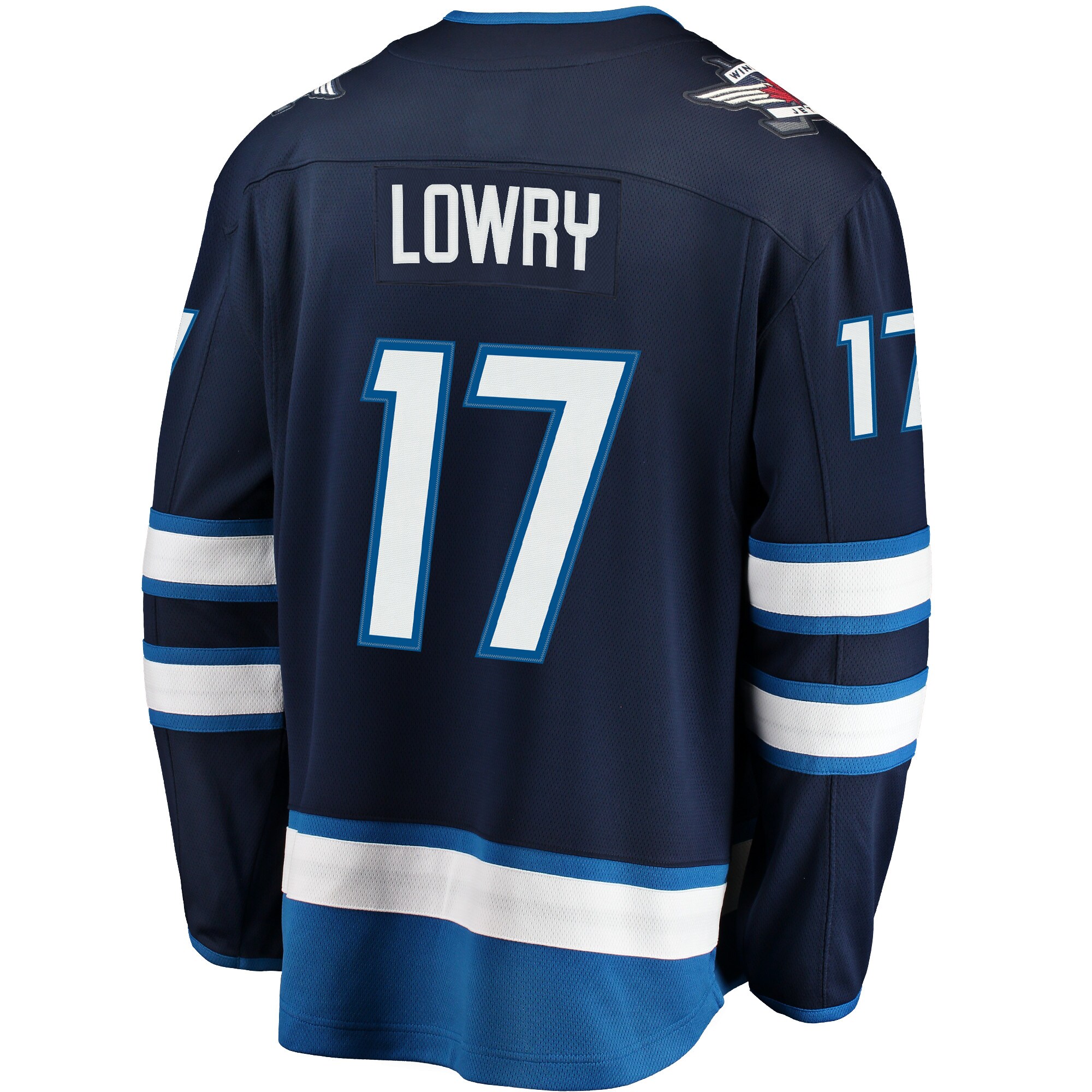 Adam Lowry Winnipeg Jets Fanatics Breakaway Replica Jersey - Navy