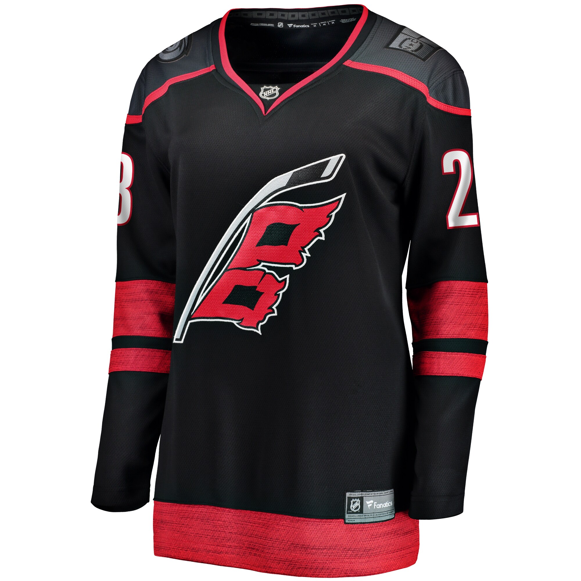 Stefan Noesen Carolina Hurricanes Fanatics Women's Home Breakaway Player Jersey - Black