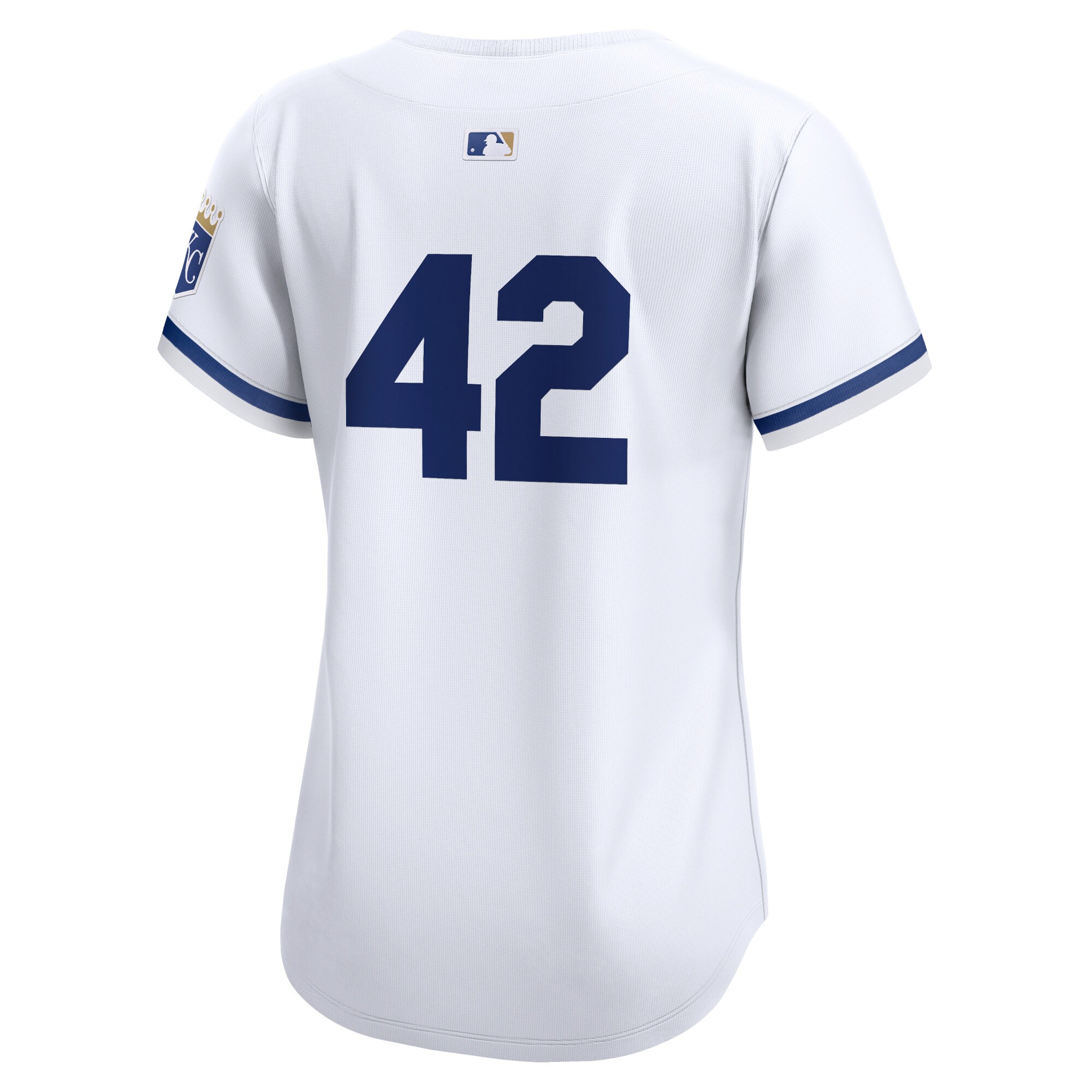 Kansas City Royals  Women's 2024 Jackie Robinson Day Home Limited Jersey\u00c2\u00a0\u00e2\u20ac\u201c White
