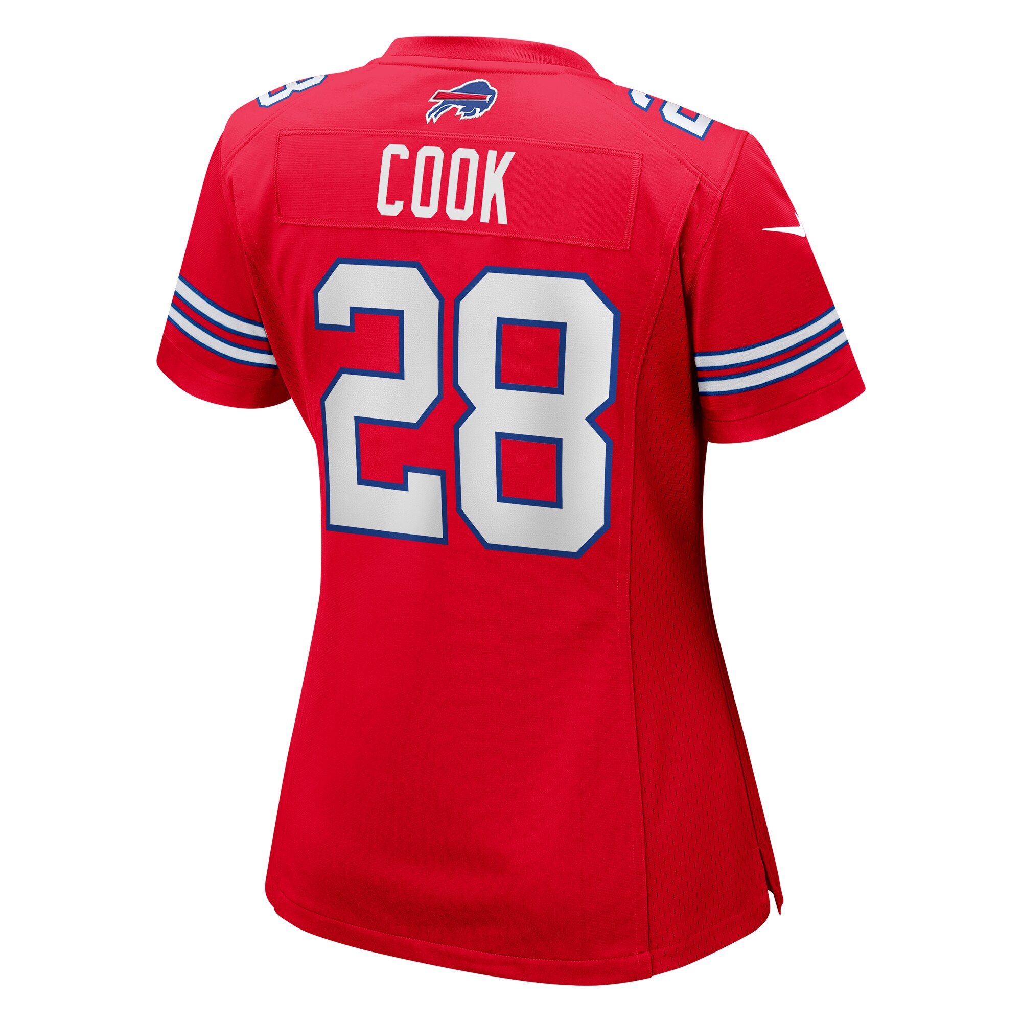 James Cook Buffalo Bills  Women's Player Jersey - Red