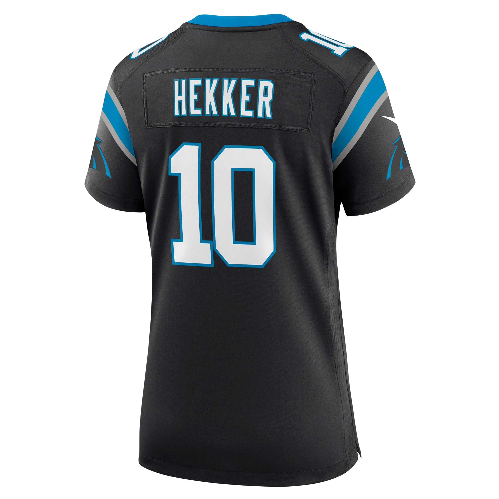 Johnny Hekker Carolina Panthers  Women's Team Game Jersey - Black