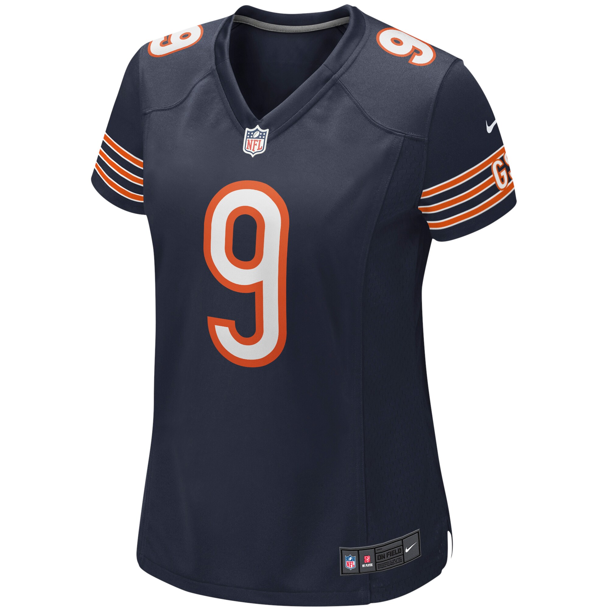 Nick Foles Chicago Bears  Women's Game Jersey - Navy