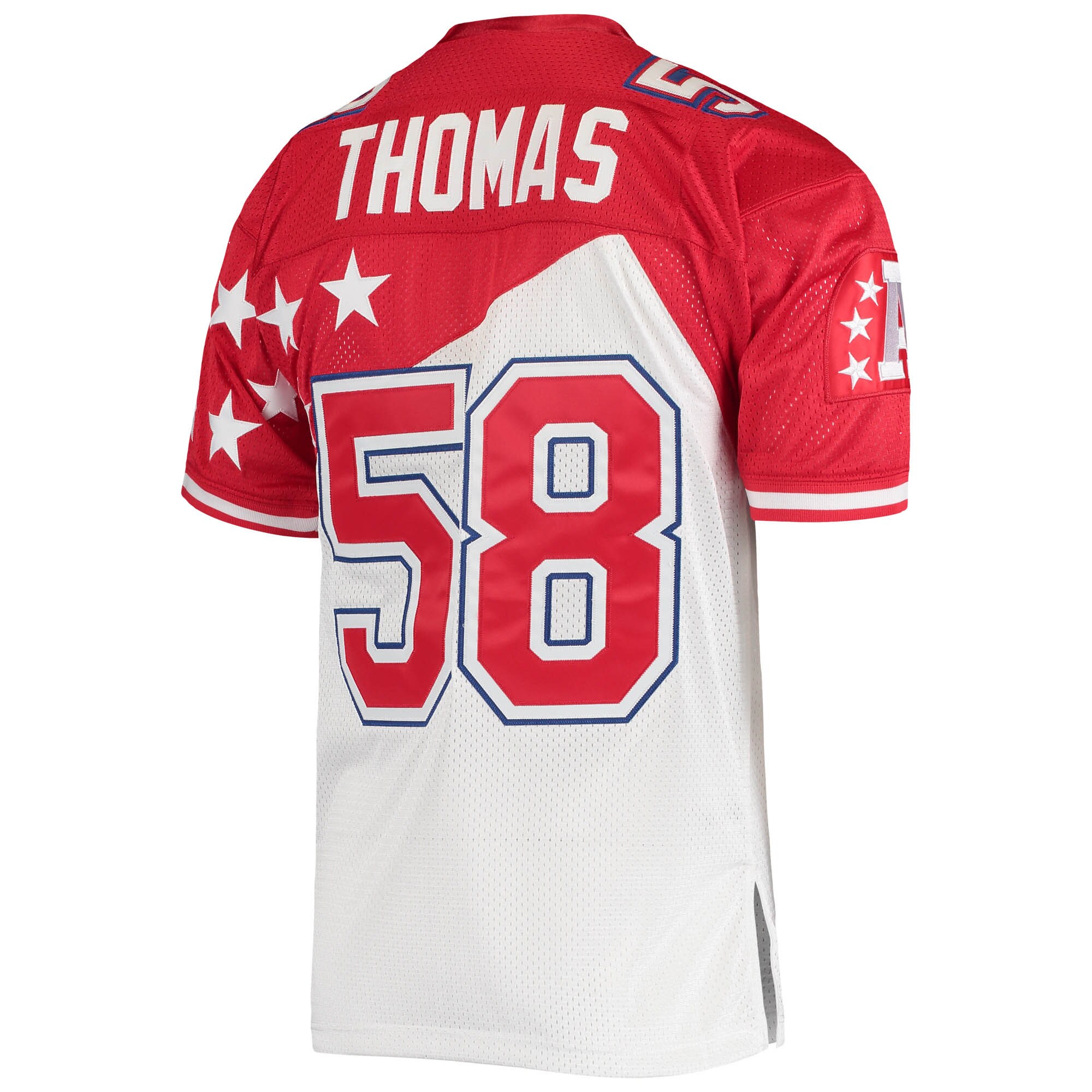 Derrick Thomas AFC Mitchell & Ness 1995 Pro Bowl Authentic Jersey - White\/Red