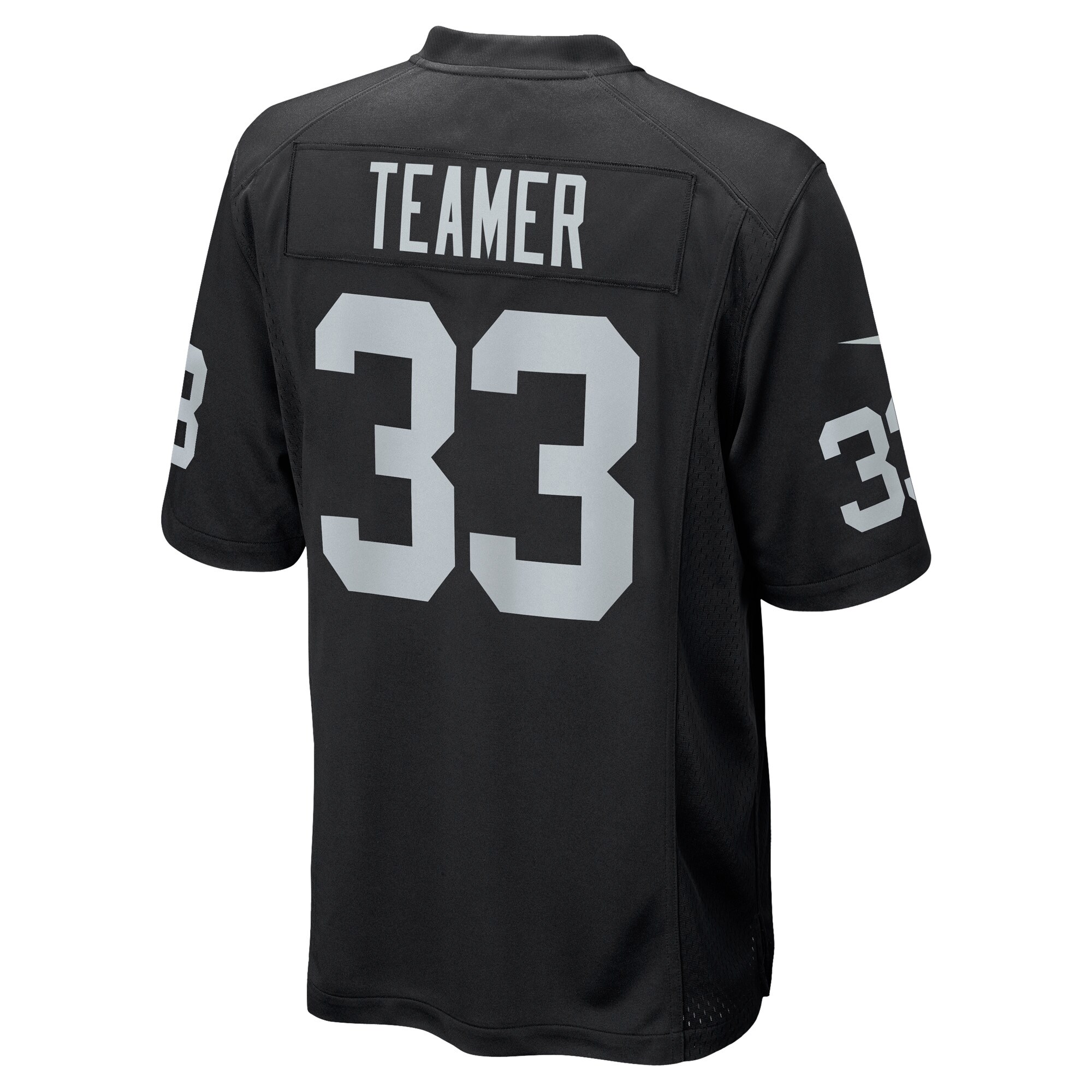 Roderic Teamer Las Vegas Raiders  Game Jersey - Black