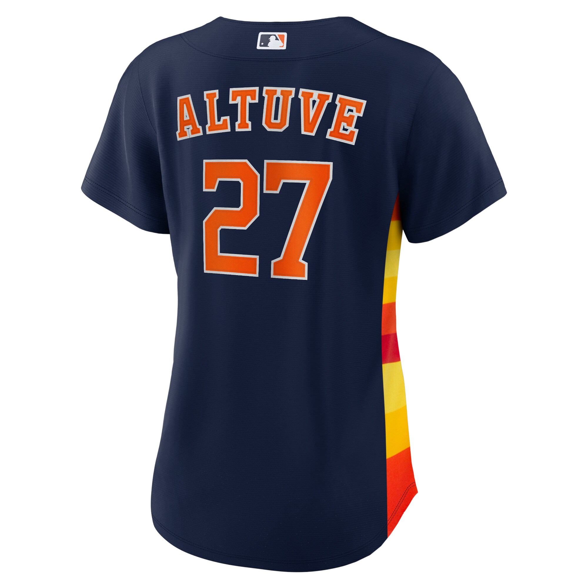 Jose Altuve Houston Astros  Women's Alternate Replica Player Jersey - Navy