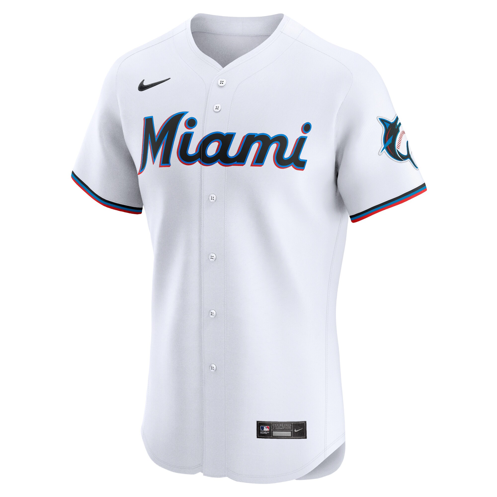 Vidal Brujan Miami Marlins  Home Elite Player Jersey - White