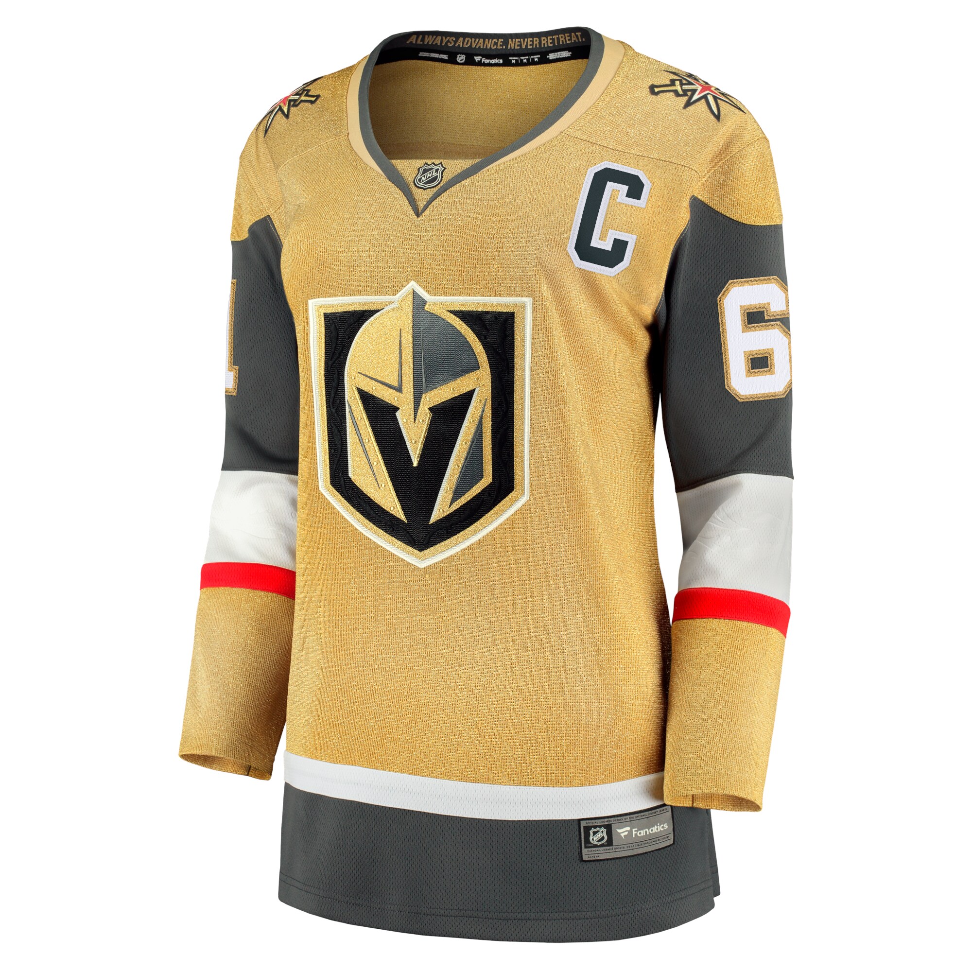 Mark Stone Vegas Golden Knights Fanatics Women's Captain Patch Home Breakaway Player Jersey - Gold