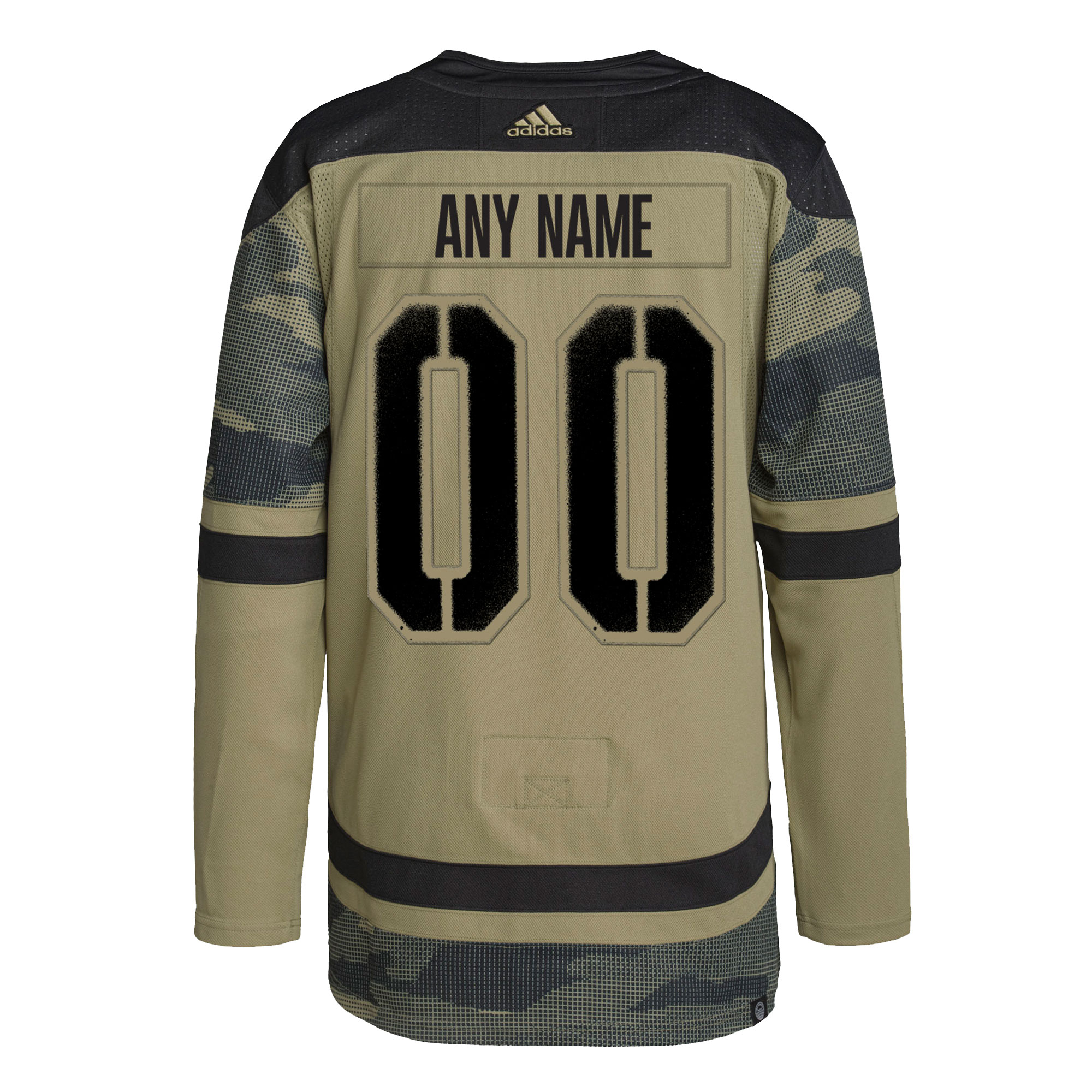 Toronto Maple Leafs adidas Logo Military Appreciation Team Authentic Custom Practice Jersey - Camo