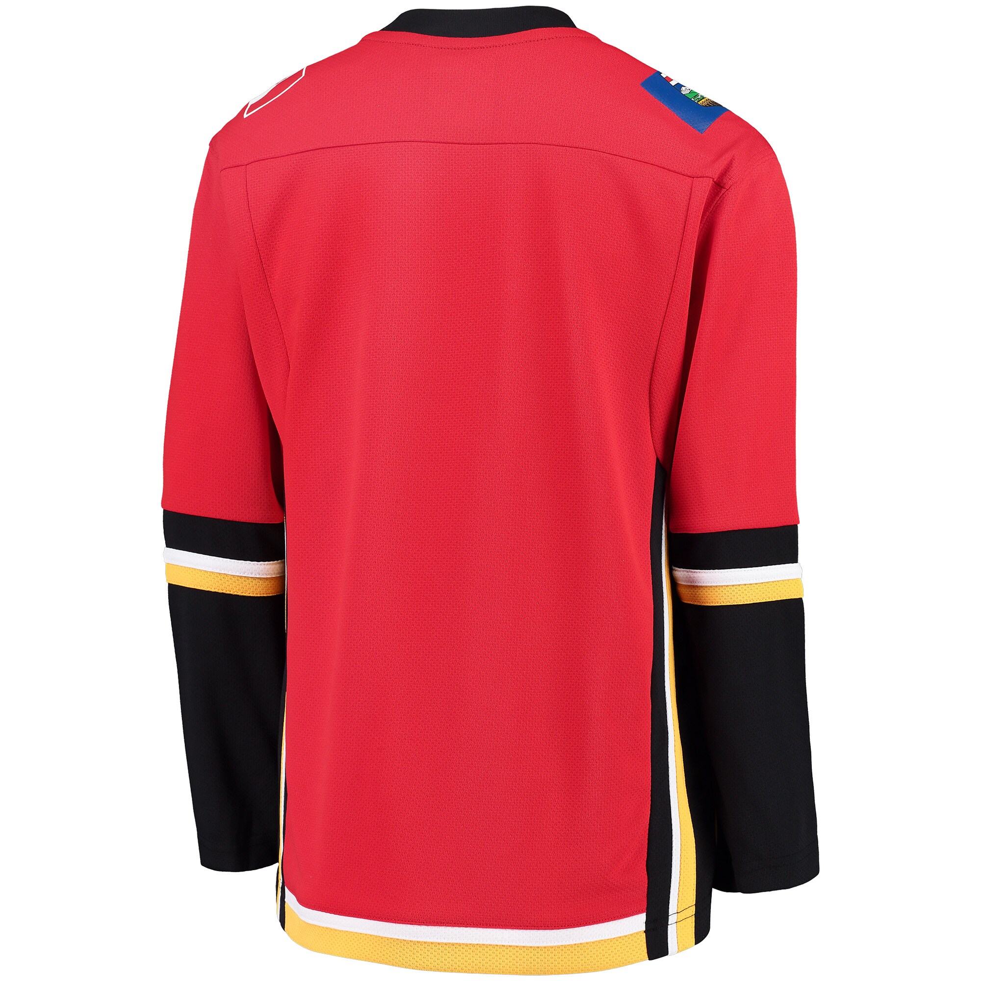 Calgary Flames Fanatics Youth Alternate Replica Blank Jersey - Red\/Black