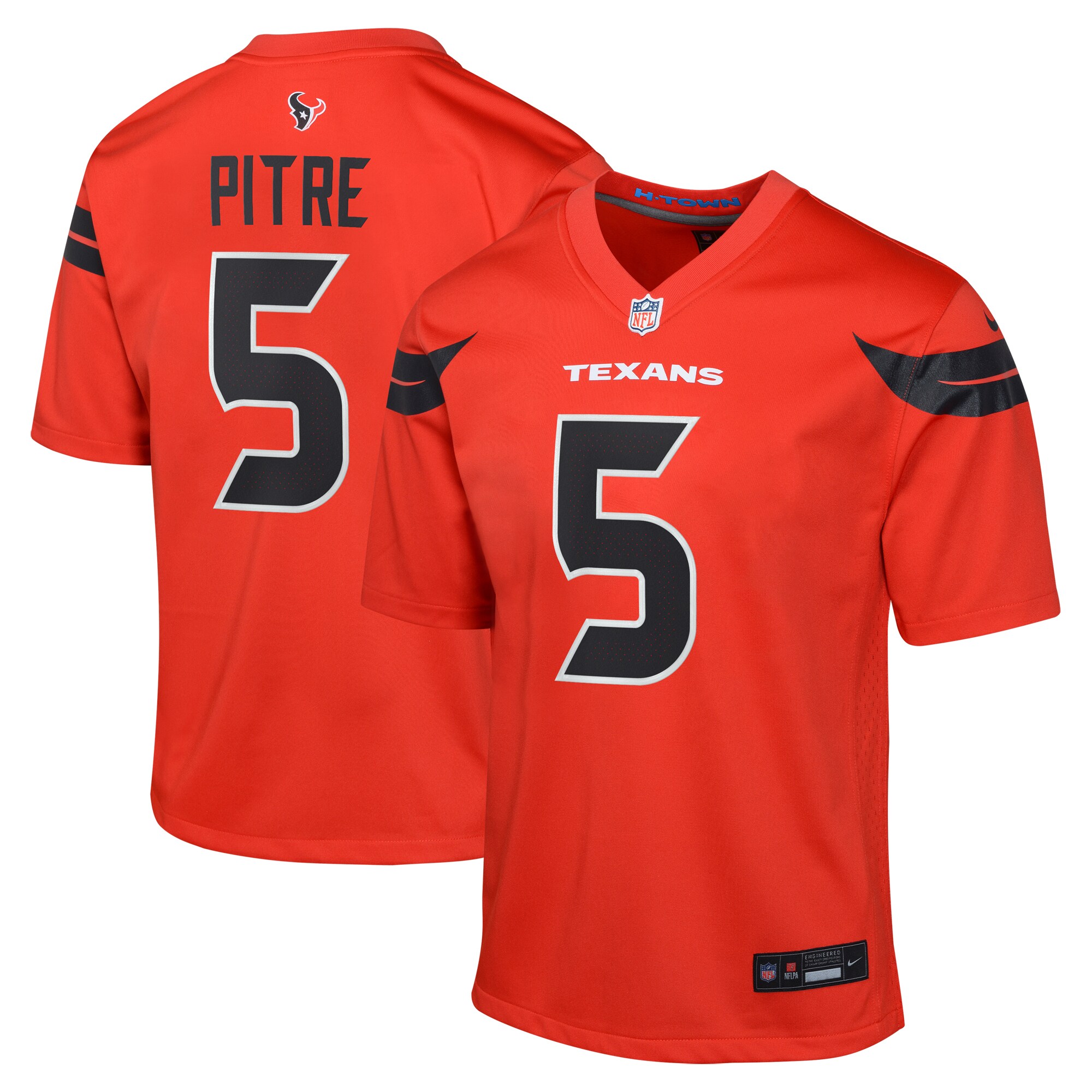 Jalen Pitre Houston Texans  Youth Alternate Game Jersey - Red
