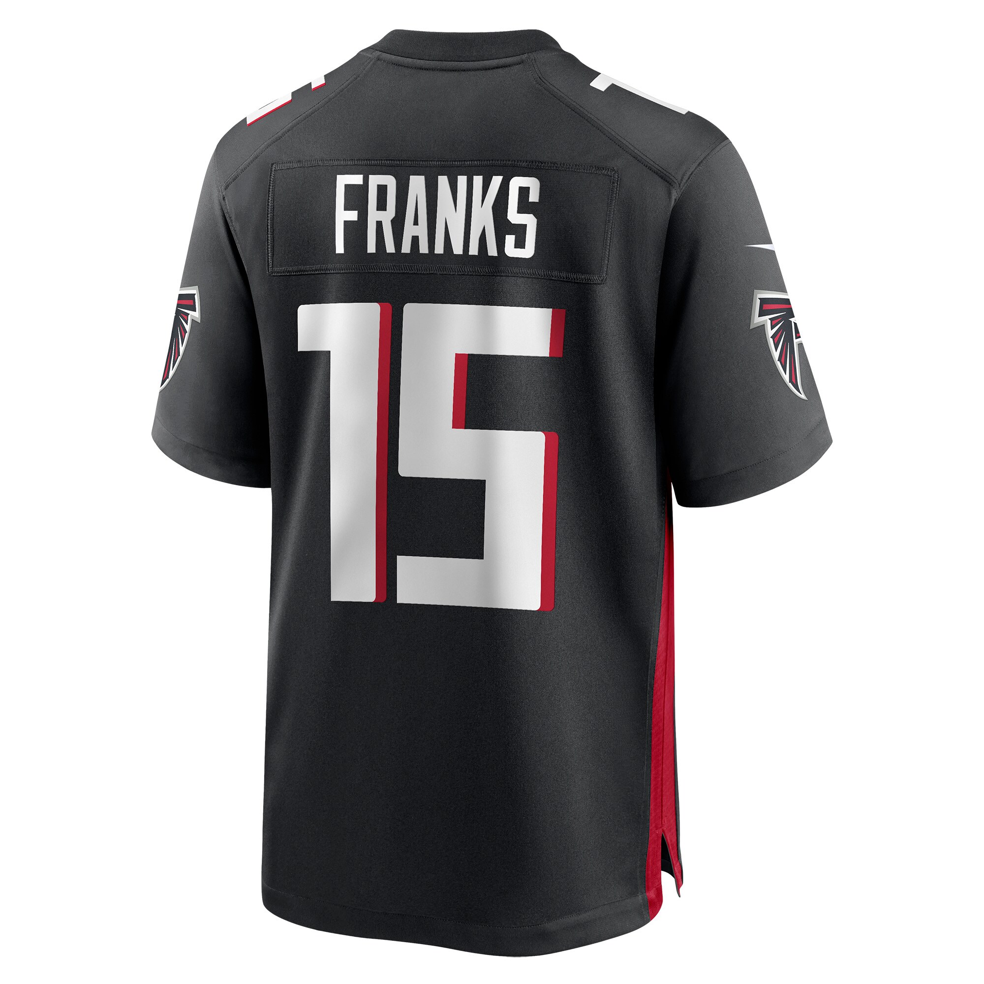 Feleipe Franks Atlanta Falcons  Game Jersey - Black