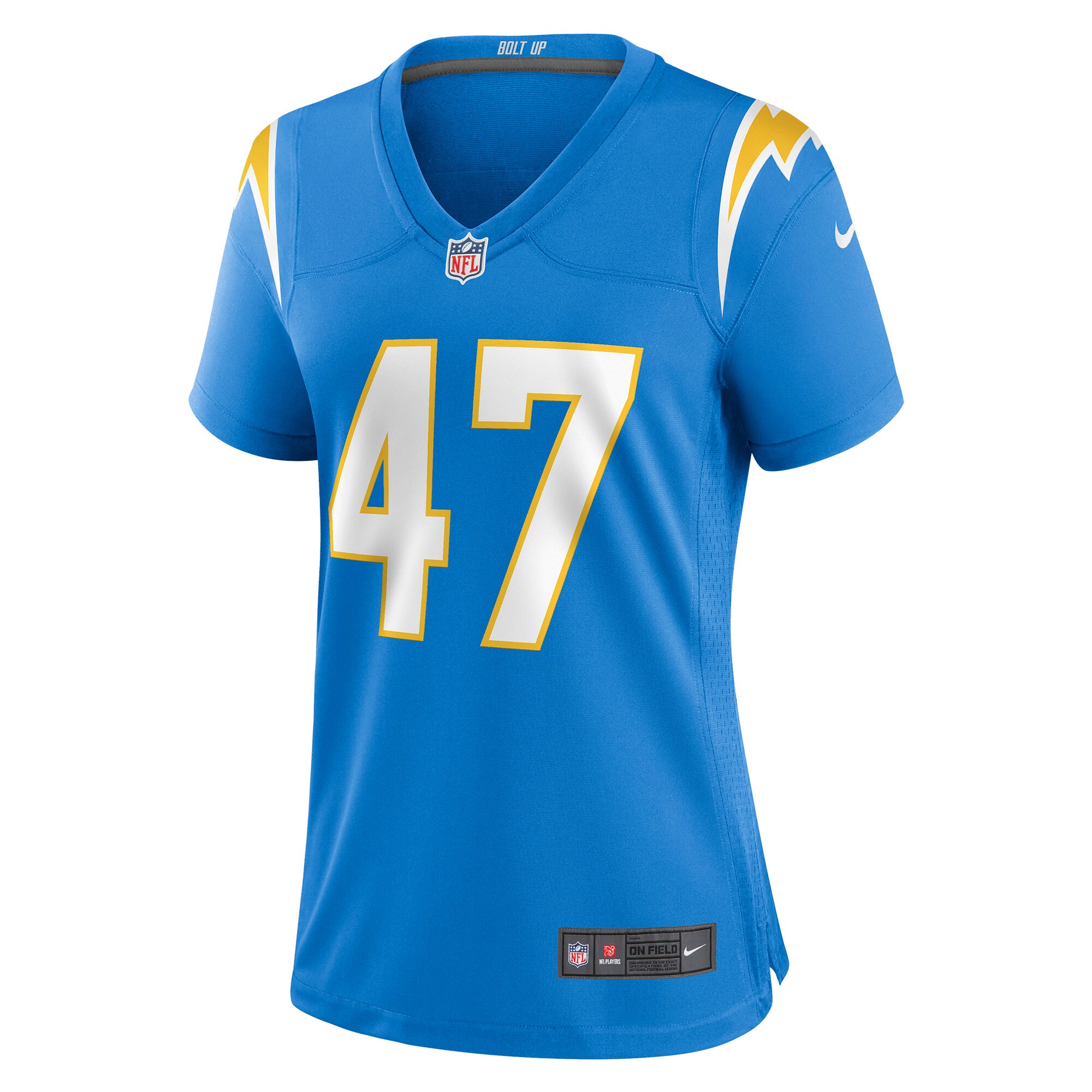 Josh Harris Los Angeles Chargers  Women's Game Jersey - Powder Blue