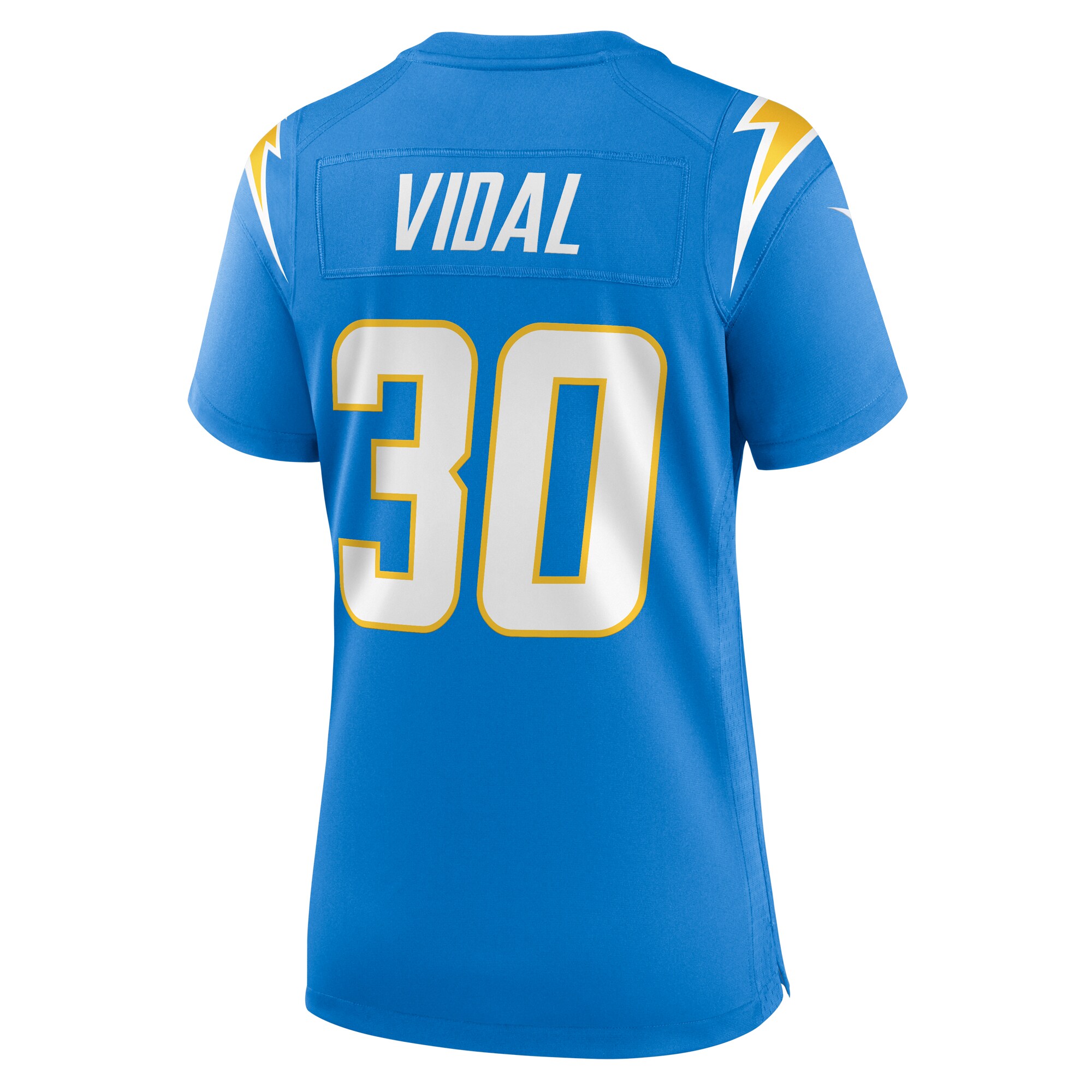 Kimani Vidal Los Angeles Chargers  Women's  Game Jersey -  Powder Blue