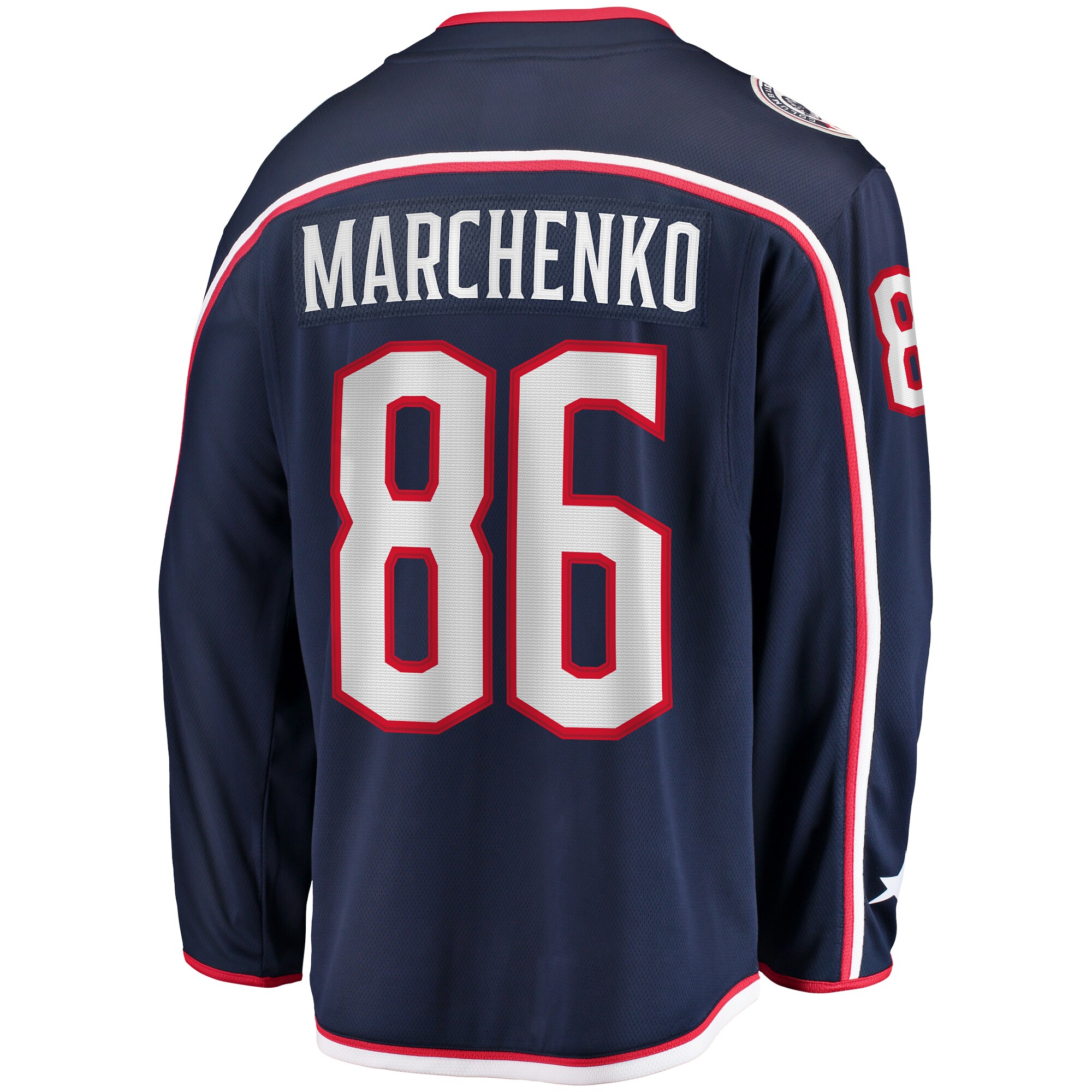 Kirill Marchenko Columbus Blue Jackets Fanatics Home Breakaway Jersey - Navy