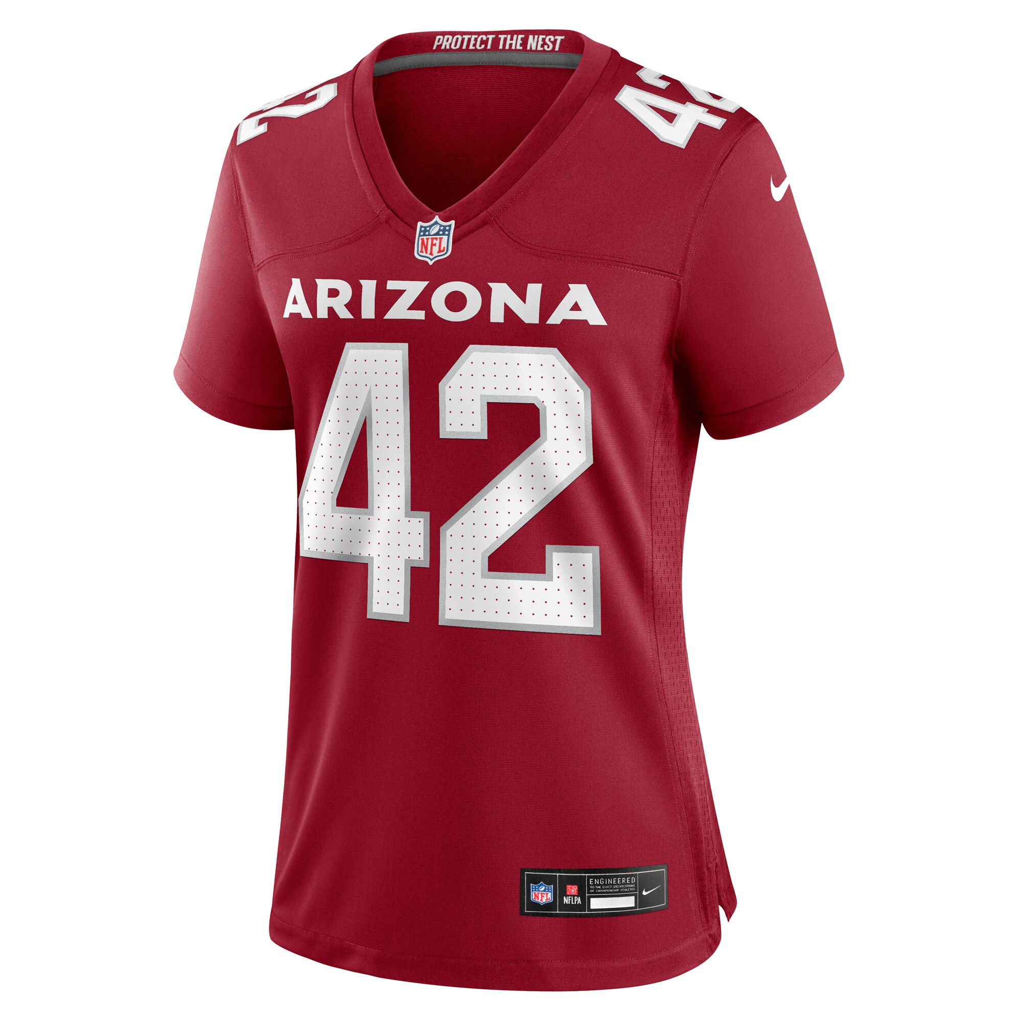 K'Von Wallace Arizona Cardinals  Women's Team Game Jersey -  Cardinal