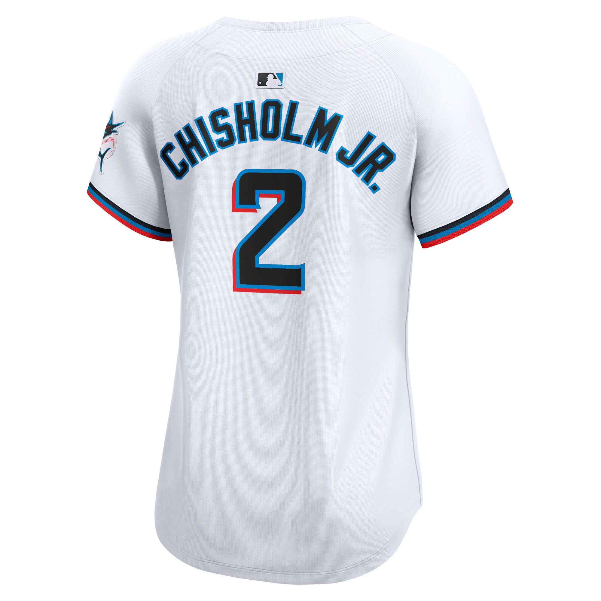 Jazz Chisholm Jr. Miami Marlins  Women's Home Limited Player Jersey - White