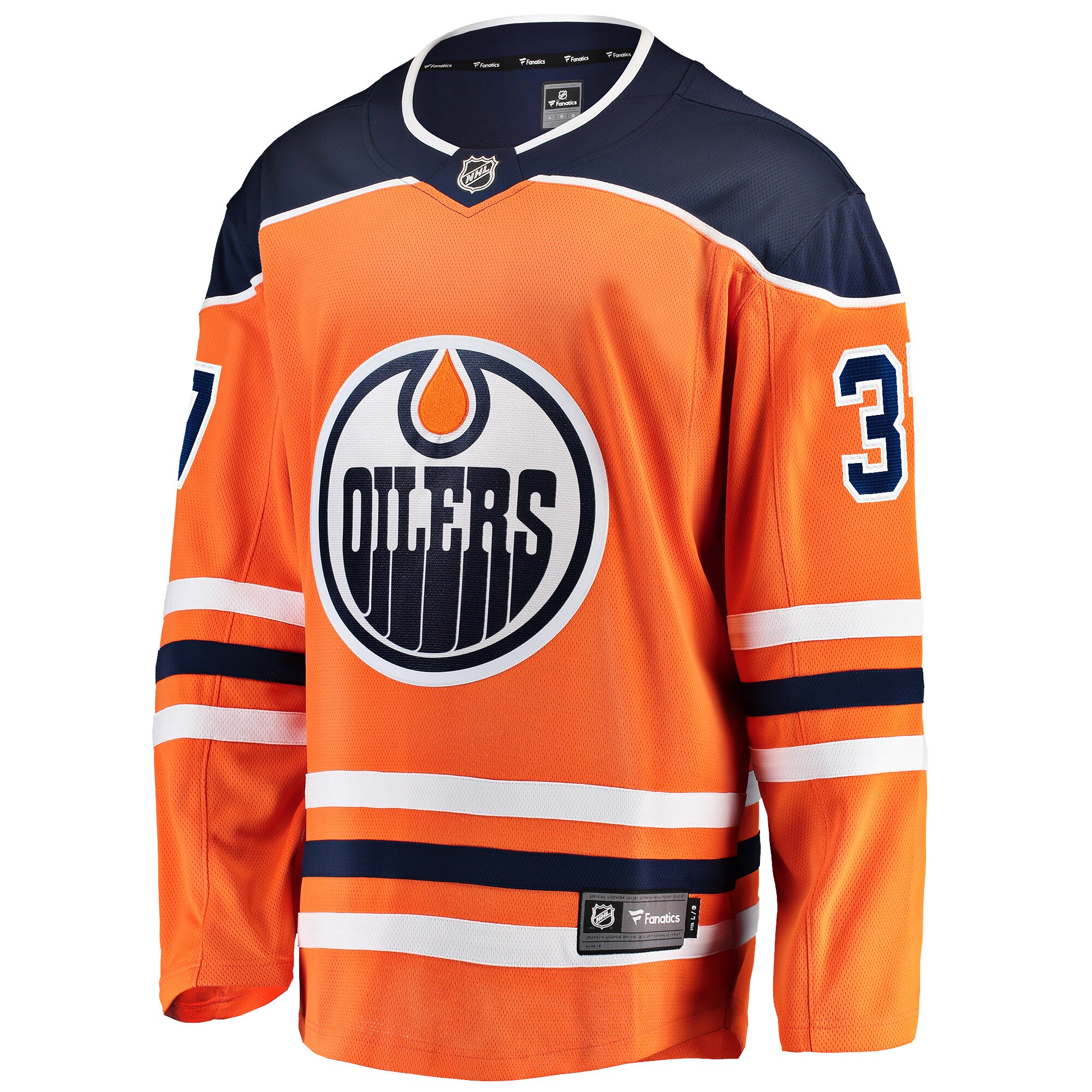Warren Foegele Edmonton Oilers Fanatics Home Breakaway Player Jersey - Orange
